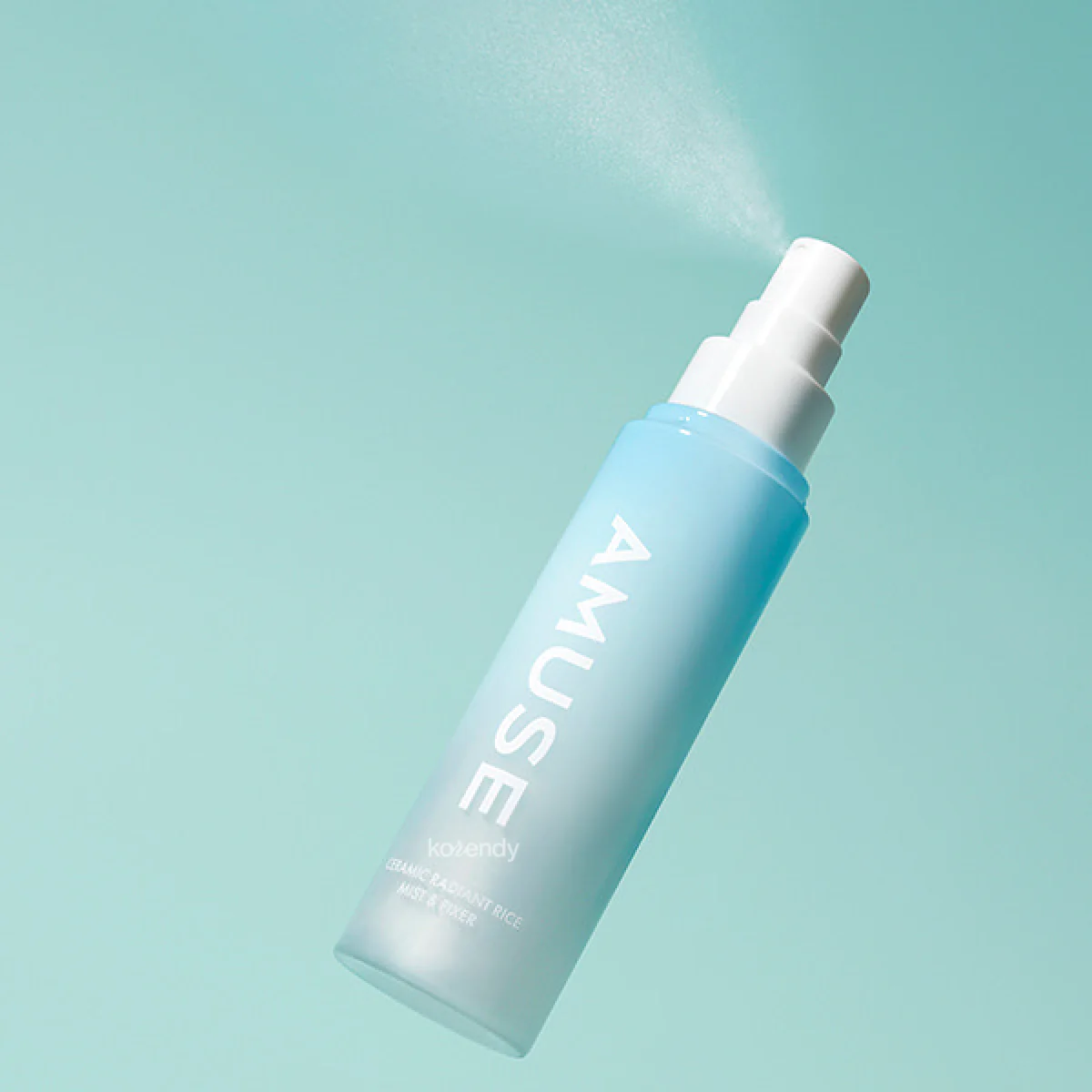 Amuse  - Ceramic Radiant Rice Mist & Fixer (Tere Dayanıklı Peptitli Pirinçli Makyaj Sabitleme Spreyi) 80ml (%40 İndirimli)