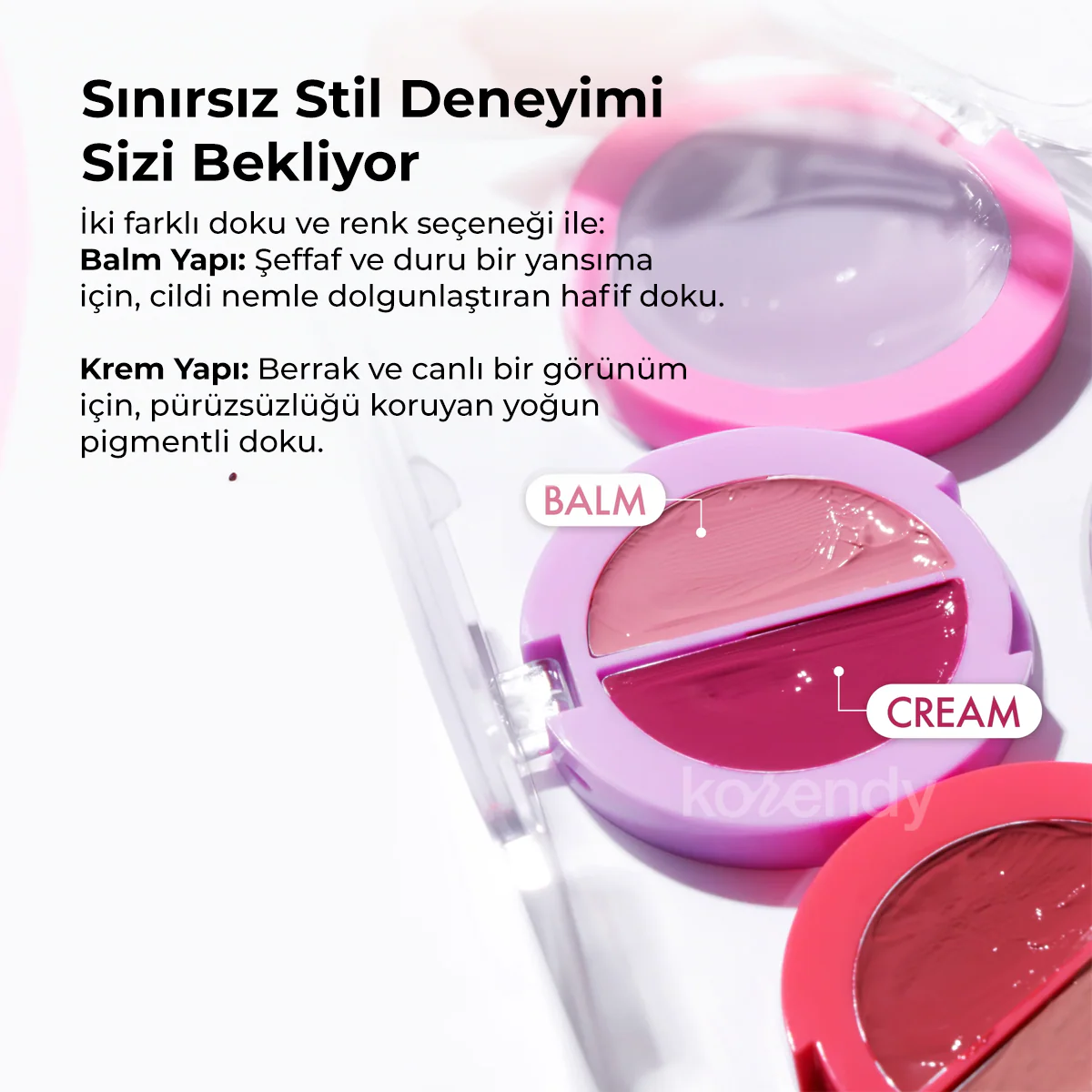 Amuse - Lip & Cheek Healthy Balm 1.5x2gr (Dudak Yanak Balmı) - Image 7