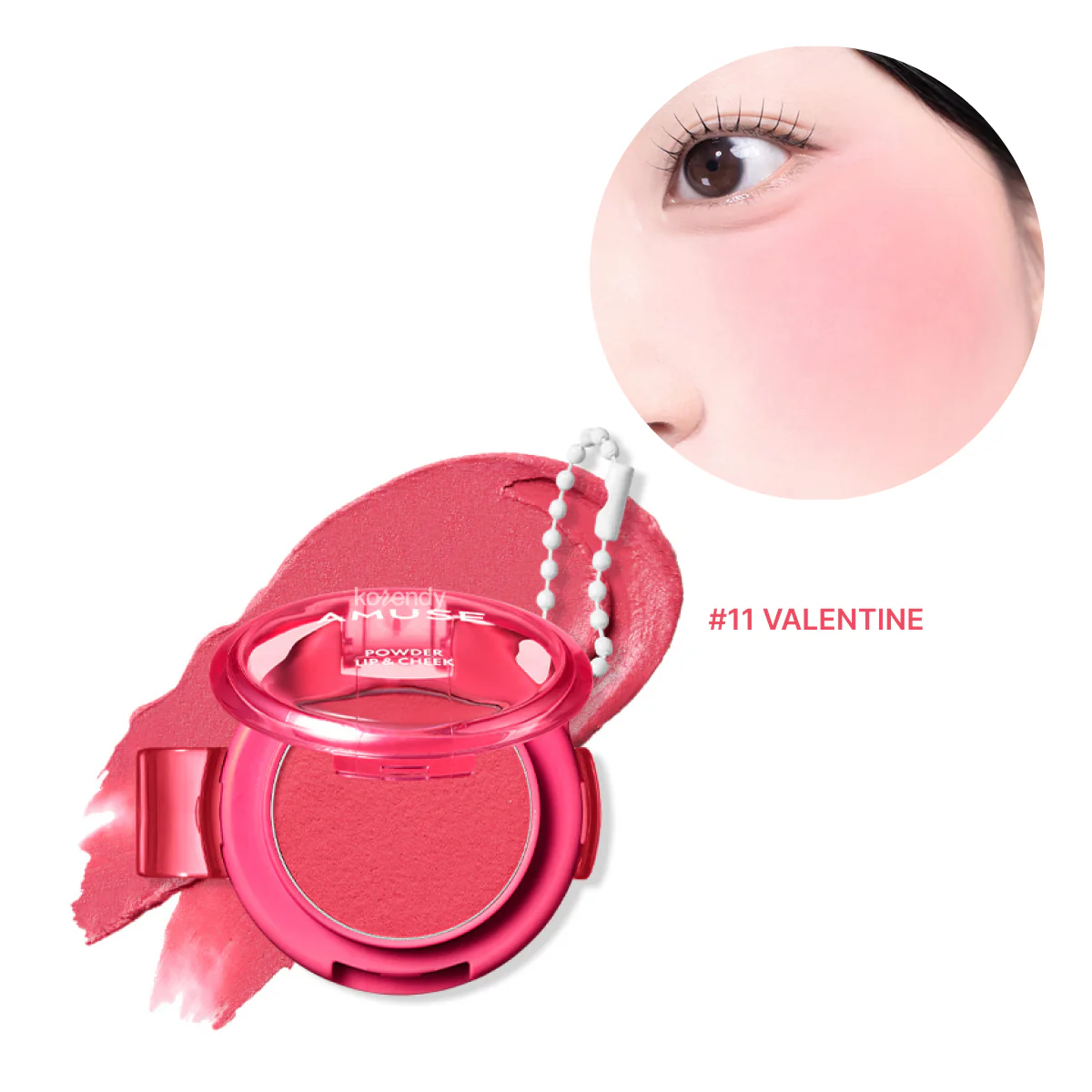 Amuse - Powder Lip & Cheek (Kadifemsi Besleyici Dudak ve Yanak Ürünü) 4g (%50 İndirimli) - Image 10