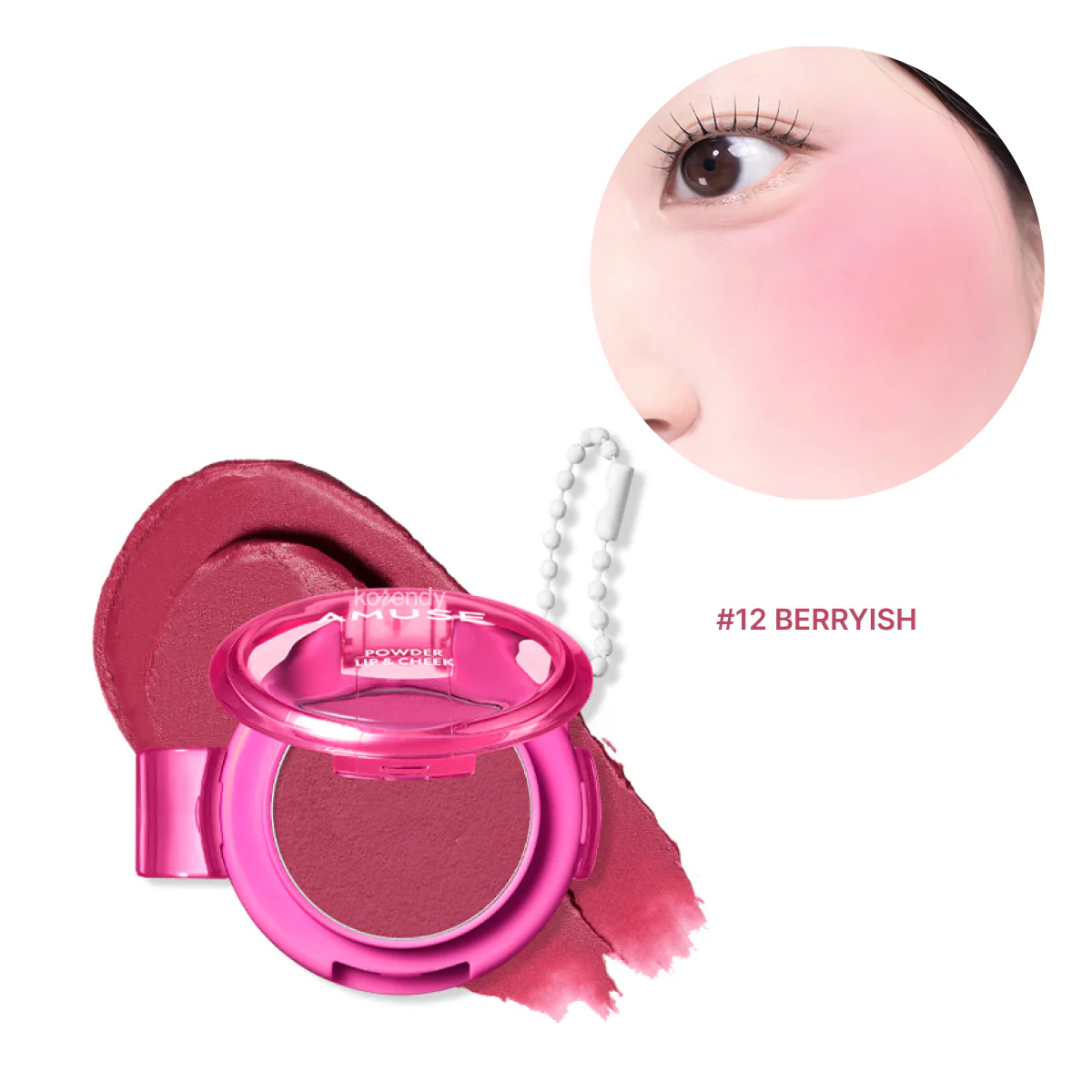 Amuse - Powder Lip & Cheek (Kadifemsi Besleyici Dudak ve Yanak Ürünü) 4g (%50 İndirimli) - Image 11