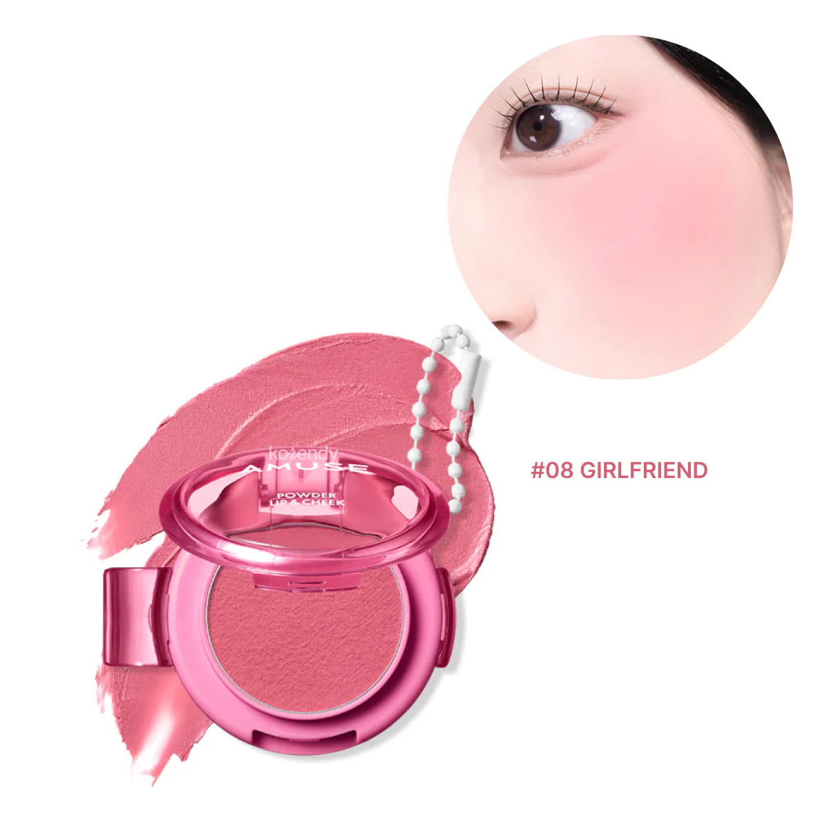 Amuse - Powder Lip & Cheek (Kadifemsi Besleyici Dudak ve Yanak Ürünü) 4g (%50 İndirimli) - Image 12