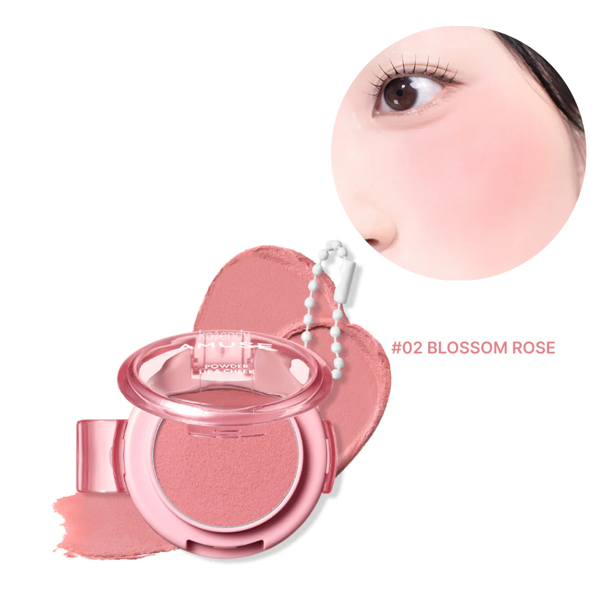 Amuse - Powder Lip & Cheek (Kadifemsi Besleyici Dudak ve Yanak Ürünü) 4g (%50 İndirimli) - Image 2