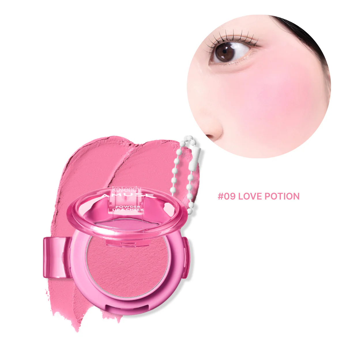 Amuse - Powder Lip & Cheek (Kadifemsi Besleyici Dudak ve Yanak Ürünü) 4g (%50 İndirimli) - Image 8