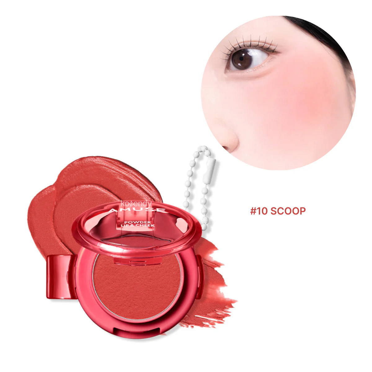 Amuse - Powder Lip & Cheek (Kadifemsi Besleyici Dudak ve Yanak Ürünü) 4g (%50 İndirimli) - Image 9