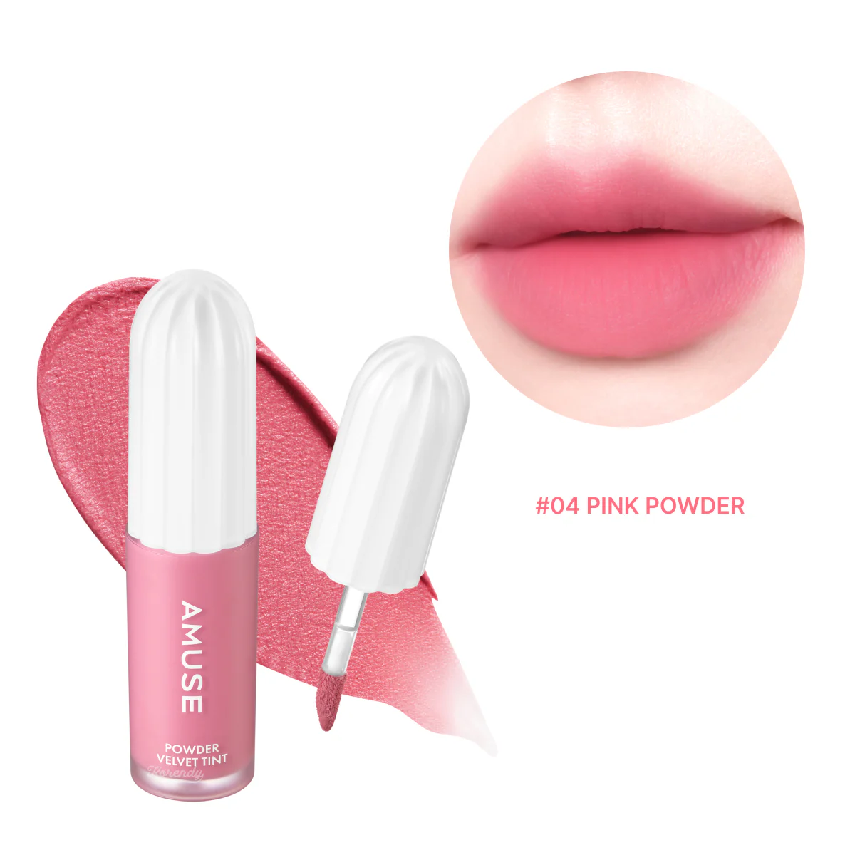 Amuse - Powder Velvet Tint (12 Saate Kadar Kalıcı Yüksek Pigmentli Kadifemsi Dokulu Pantenollü Tint) 3.3gr (%50 İndirimli) - Image 4