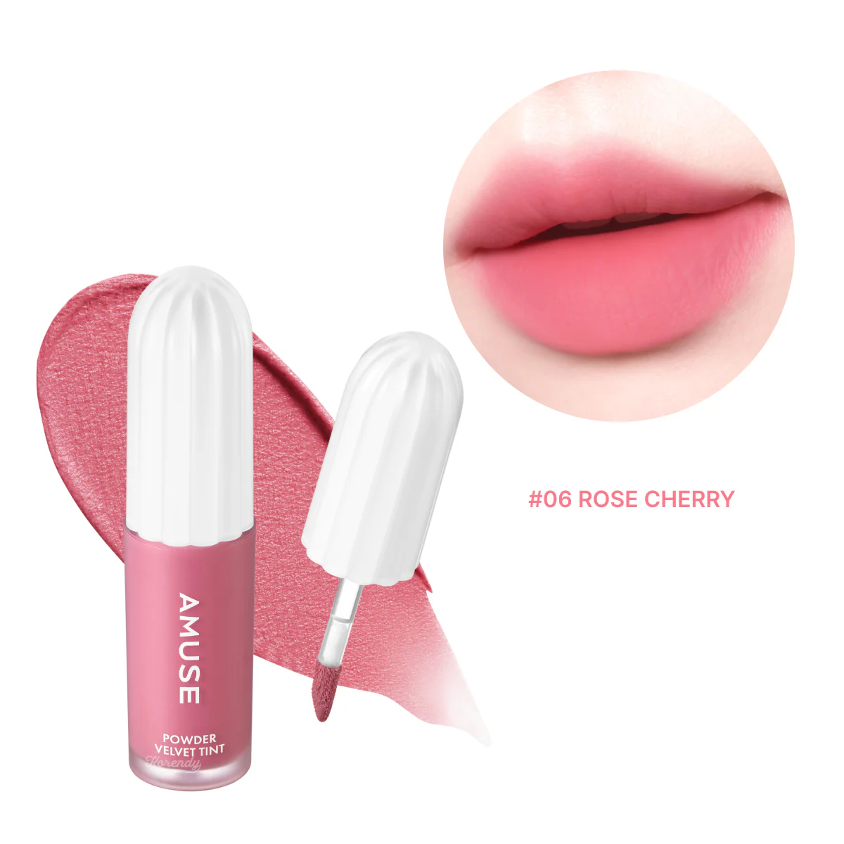 Amuse - Powder Velvet Tint (12 Saate Kadar Kalıcı Yüksek Pigmentli Kadifemsi Dokulu Pantenollü Tint) 3.3gr (%50 İndirimli) - Image 6