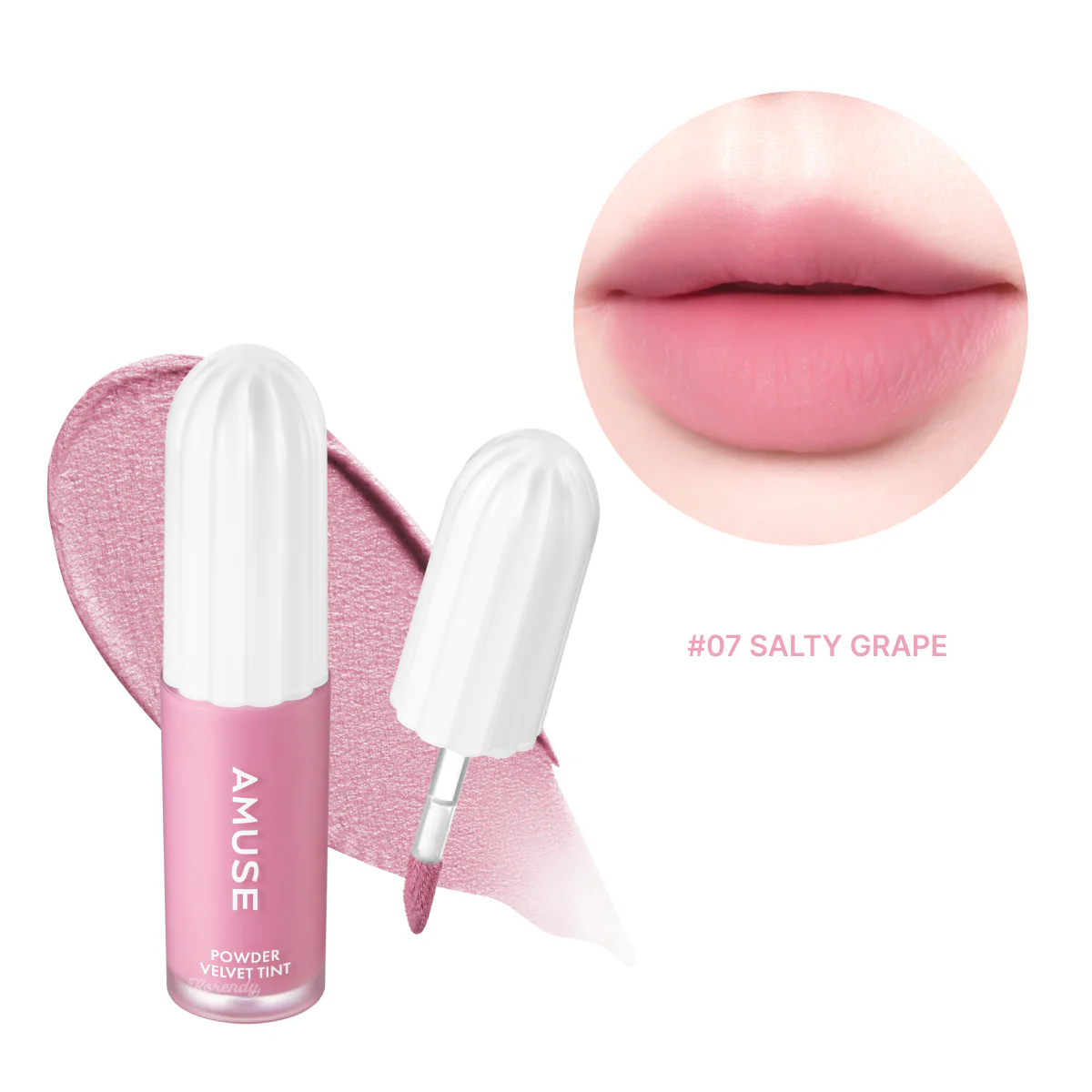 Amuse - Powder Velvet Tint (12 Saate Kadar Kalıcı Yüksek Pigmentli Kadifemsi Dokulu Pantenollü Tint) 3.3gr (%50 İndirimli) - Image 7