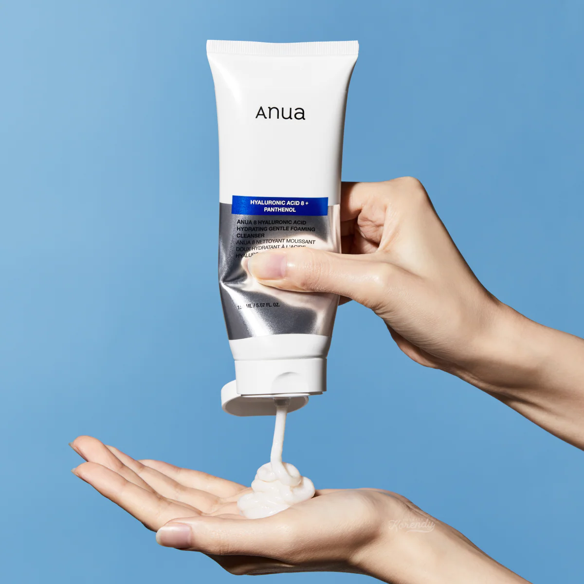Anua - 8 Hyaluronic Acid Hydrating Gentle Foaming Cleanser (8 Çeşit Hyaluronik Asitli Bariyer Koruyucu Köpük Temizleyici) 150ml - Image 2