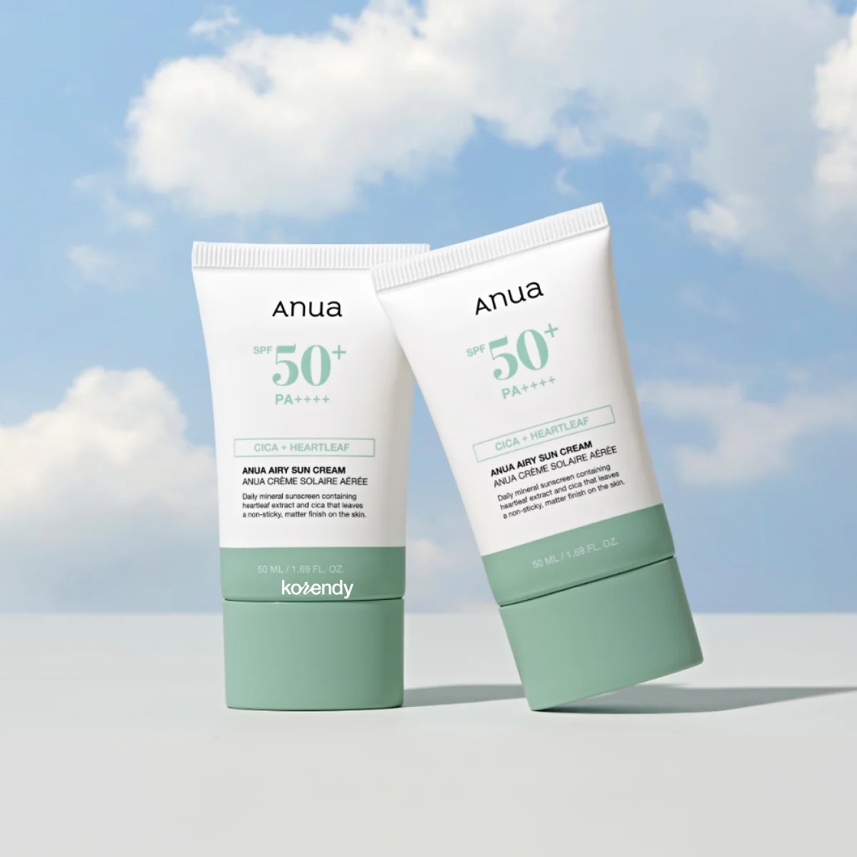 Anua - Airy Sun Cream SPF50+ PA++++ (Centella ve Mugwort Özlü Toz Karşıtı Güneş Kremi) 50ml - Image 3