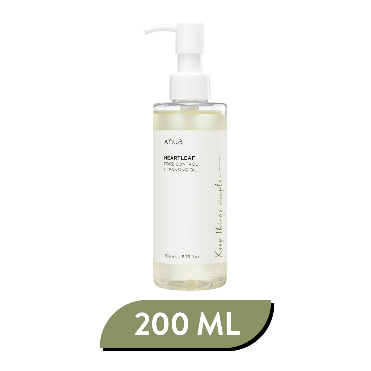 Anua - Heartleaf Pore Control Cleansing Oil (Siyah Beyaz Nokta Karşıtı Gözenek Temizleyici Yağ) - Image 3