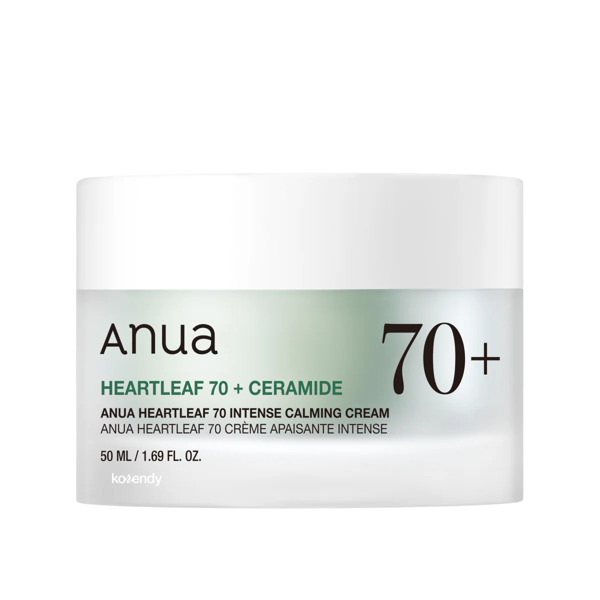 Anua - Heartleaf 70% Intense Calming Cream (Yoğun Nemlendirici ve Bariyer Koruyucu Kalp Yaprağı Özlü Krem) 50ml