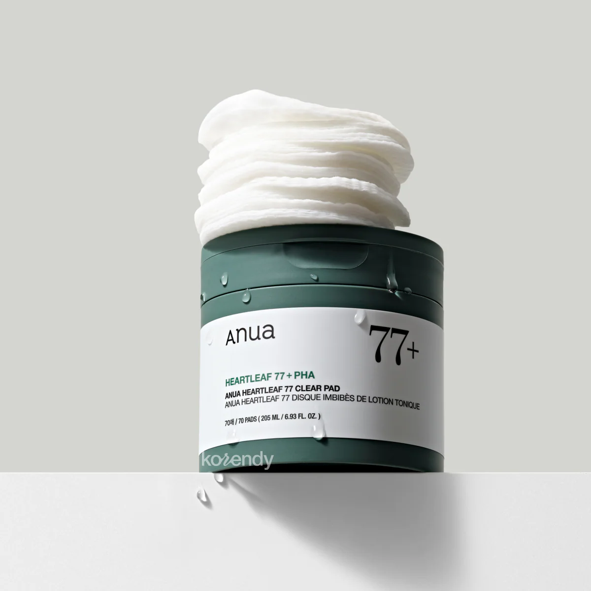 Anua - Heartleaf 77% Clear Pad  (Gözenek ve Siyah Nokta Karşıtı Asitli Tonik Ped) 160ml - Image 3