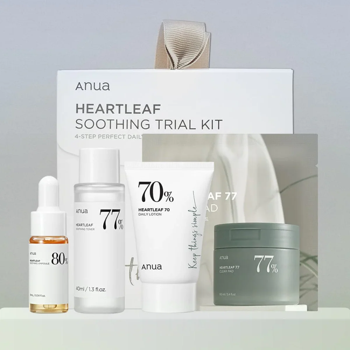 Anua - Heartleaf Soothing Trial Kit (4 Adımlı Bakım Seti)