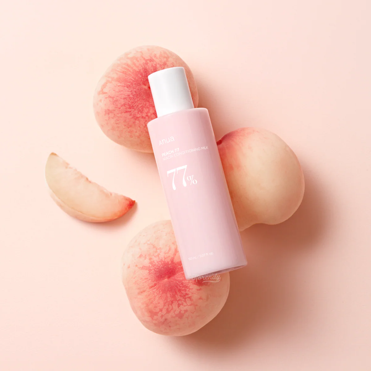 Anua - Peach 77% Niacin Conditioning Milk (Yağlandırmadan Nemlendiren Şeftali Özlü Parlatıcı Bakım Sütü) 150ml - Image 3