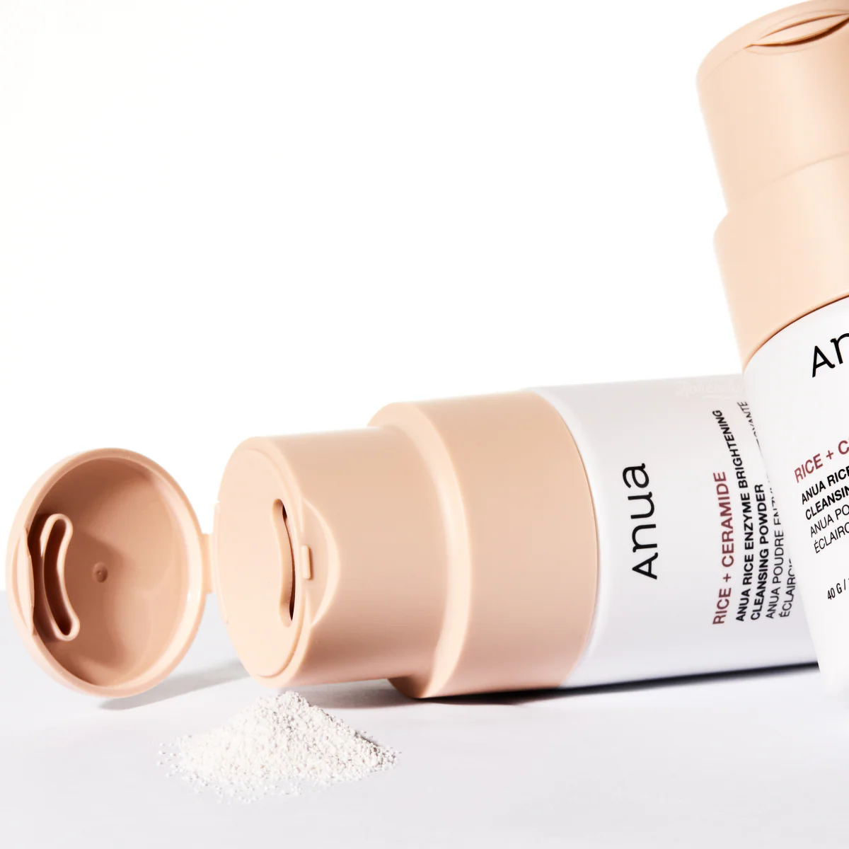 Anua - Rice Enzyme Brightening Cleansing Powder (Pirinç Enzimli Leke ve Pürüz Karşıtı Parlatıcı Temizlik Tozu) 40g - Image 2