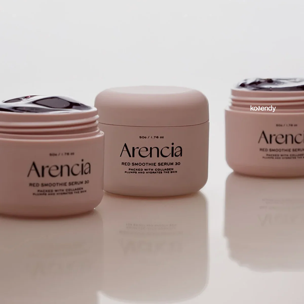 Arencia - Red Smoothie Serum 30 (Leke Önleyici ve Cilt Parlatıcı Kırmızı Meyve ve Kolajenli Jel Dokulu Serum) 50g - Image 3