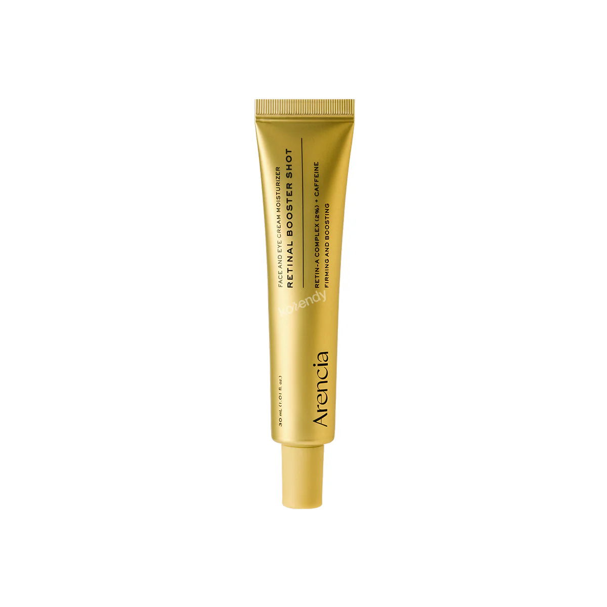 Arencia - Retinal Booster Shot (Geniş Gözenek Önleyici ve Elastikiyet Koruyucu %2 Retin-A Kompleks & Kafeinli Shot Serum) 30ml