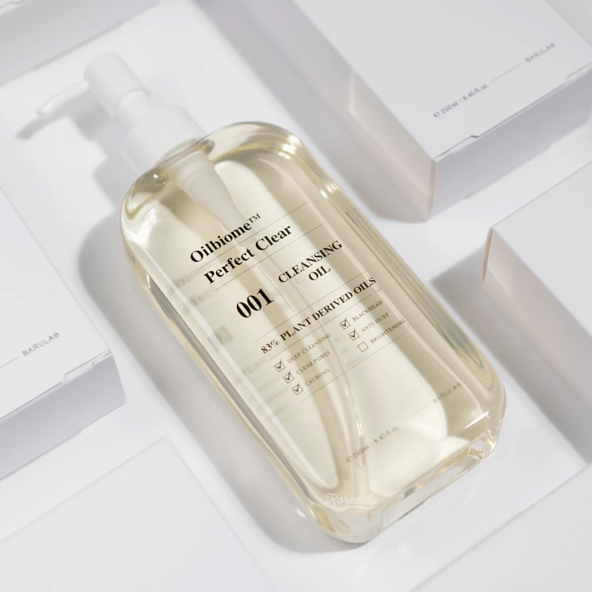 Barulab - OilBiome Perfect Clear Cleansing Oil (Makyaj ve Siyah Nokta Temizleyici Bitkisel Yağ) 250ml - Image 3