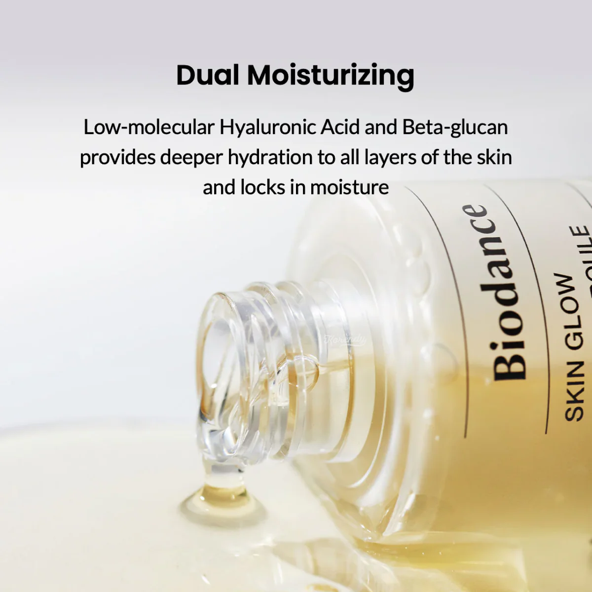 Biodance - Skin Glow Vital Ampoule (Parlatıcı ve Bariyer Koruyucu Besleyici Fermente Özlü Ampul) 50ml - Image 3
