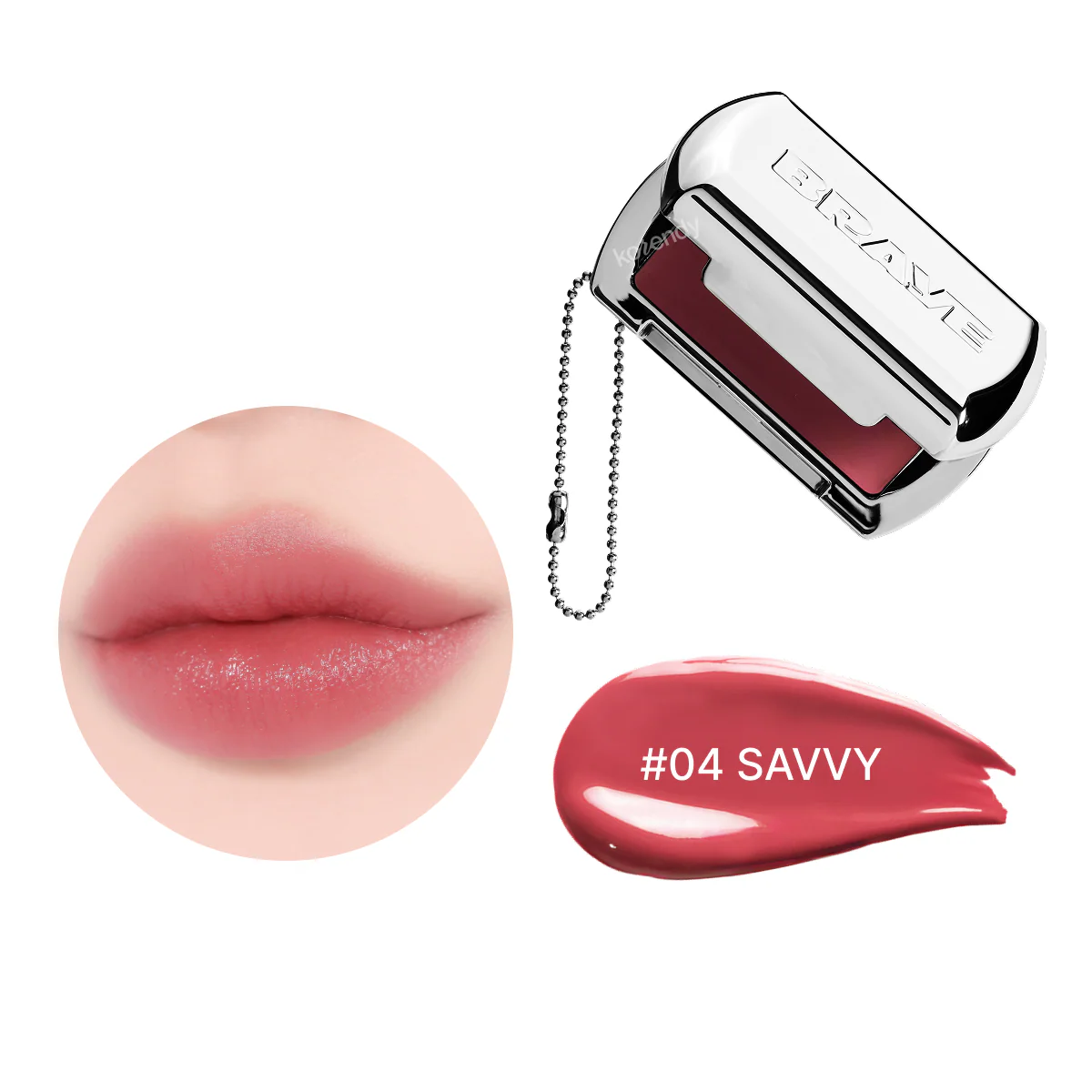 Braye - Lipsleek Mini (Tek Adımda Monokrom Görünüm Sunan Yarı Parlak Bitişli Elma Çekirdeği Yağlı Çok Amaçlı Dudak ve Yanak Balmı) 1.3g - Image 3