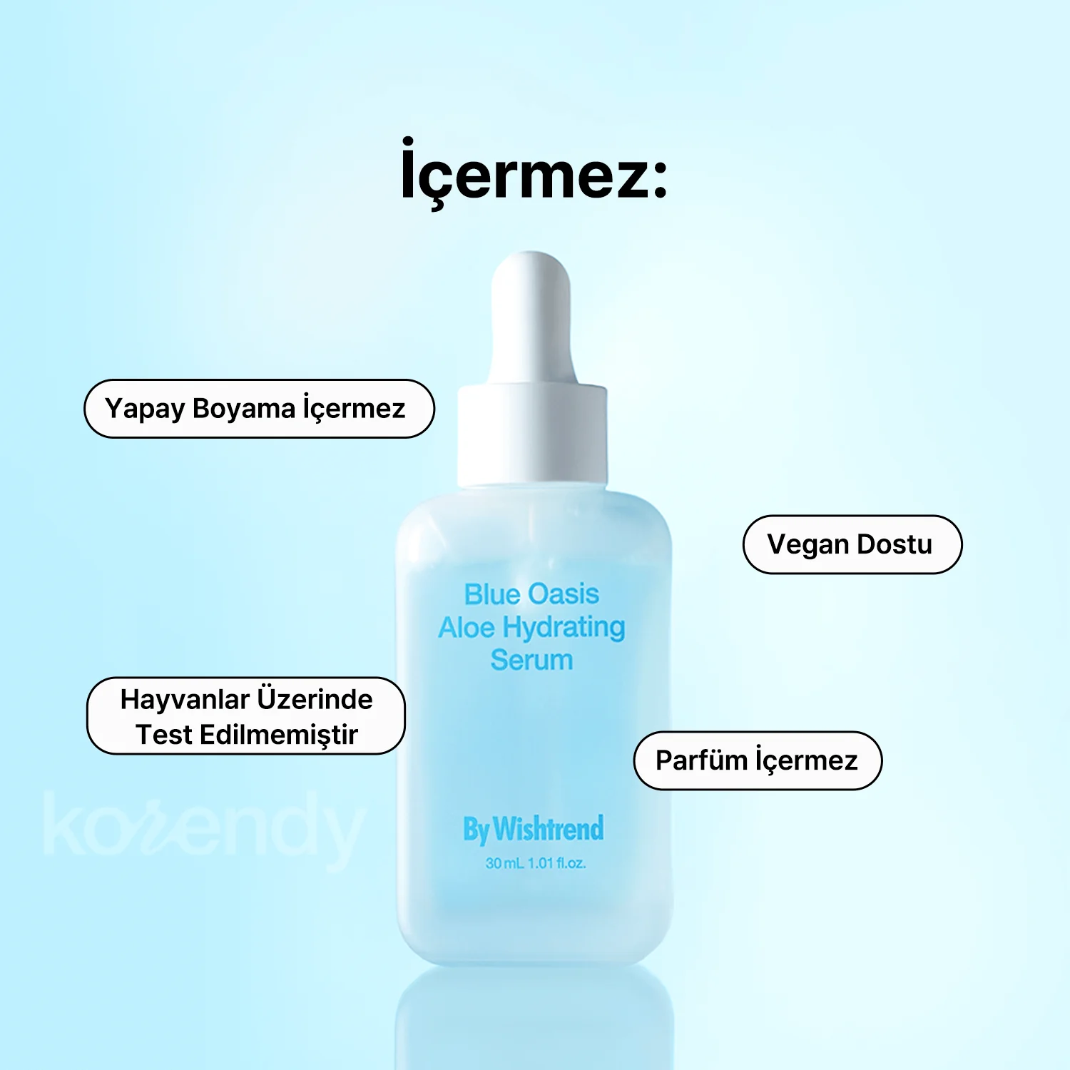 By Wishtrend - Blue Oasis Aloe Hydrating Serum (Hidrasyon Nem Ampulü) 30ml - Image 9