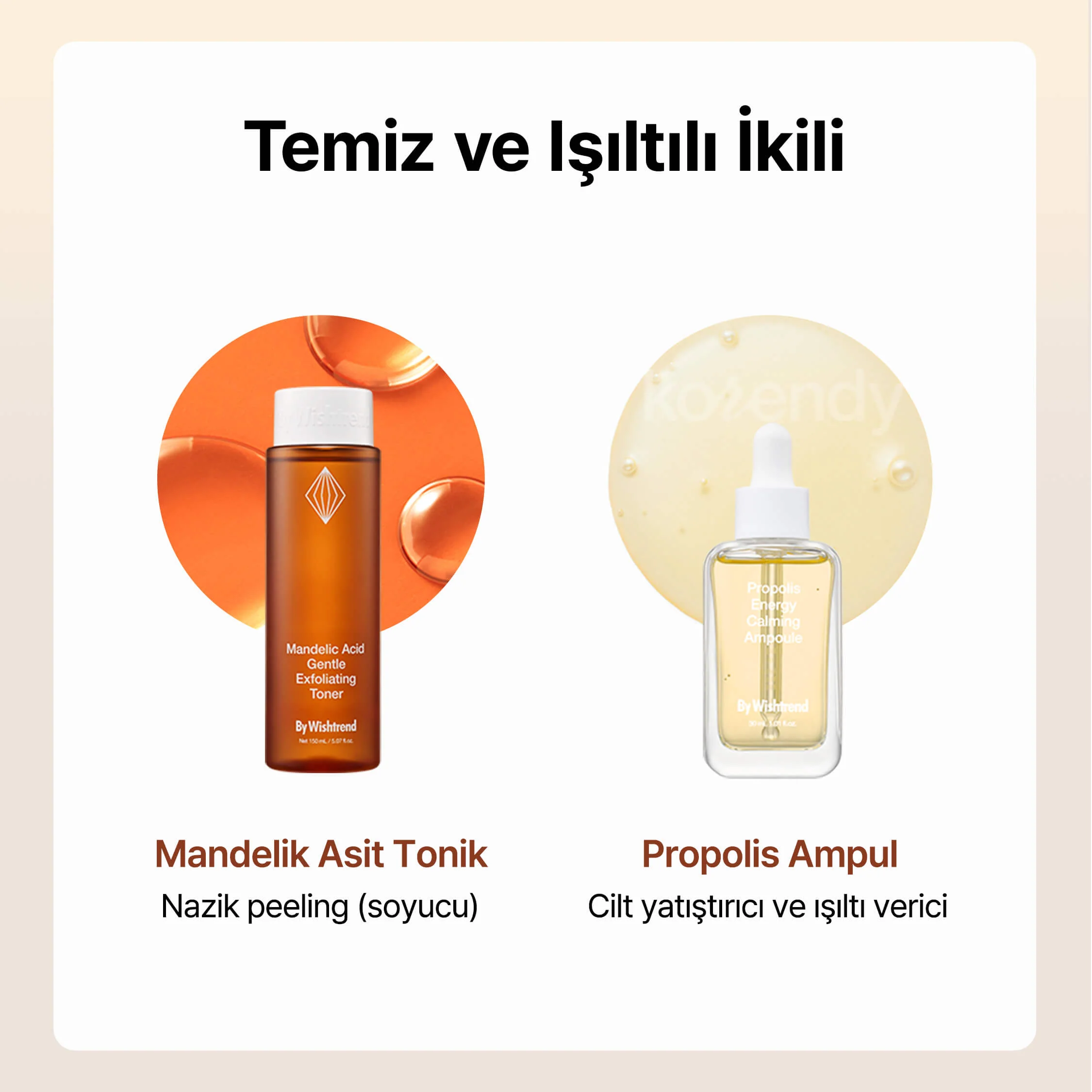 By Wishtrend - Mandelic Acid Gentle Exfoliating Toner (Pürüz ve Geniş Gözenek Önleyici Ölü Deri Arındırıcı Mandelik Asitli Peeling Toniği) - Image 12