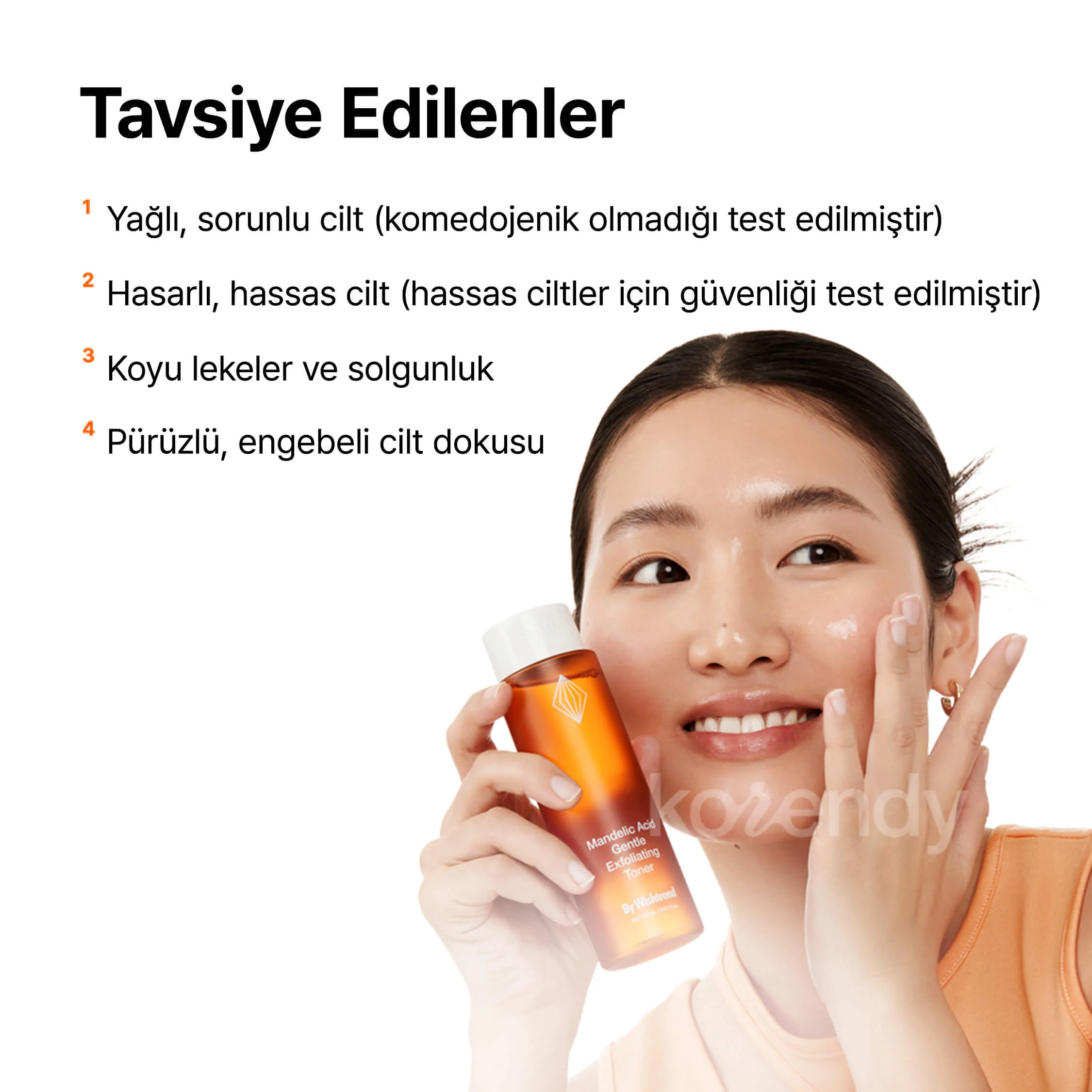 By Wishtrend - Mandelic Acid Gentle Exfoliating Toner (Pürüz ve Geniş Gözenek Önleyici Ölü Deri Arındırıcı Mandelik Asitli Peeling Toniği) - Image 14