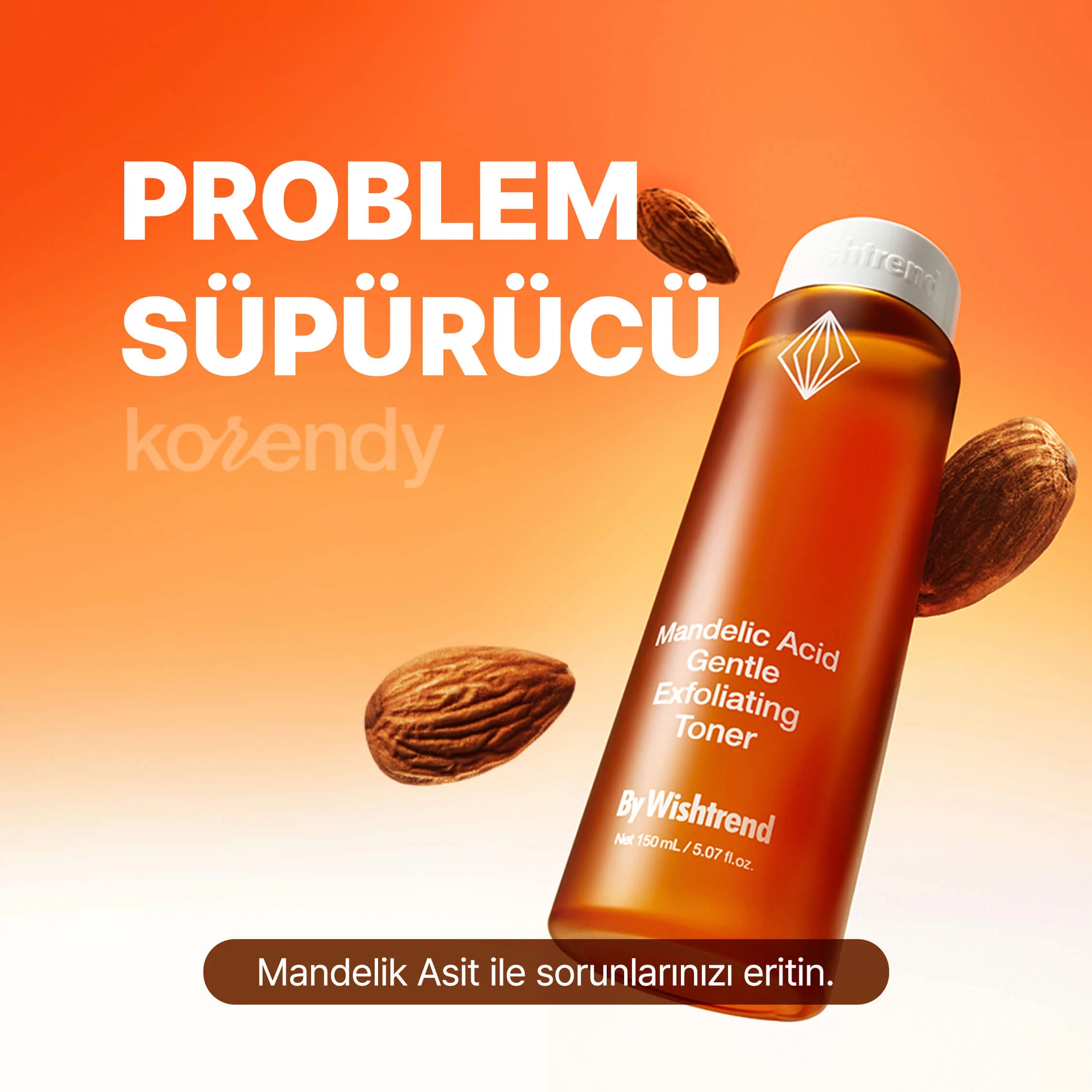 By Wishtrend - Mandelic Acid Gentle Exfoliating Toner (Pürüz ve Geniş Gözenek Önleyici Ölü Deri Arındırıcı Mandelik Asitli Peeling Toniği) - Image 5