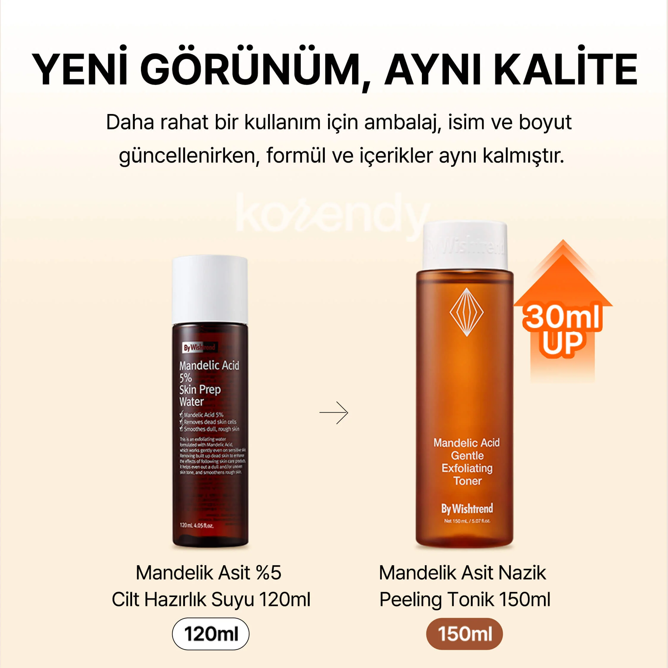 By Wishtrend - Mandelic Acid Gentle Exfoliating Toner (Pürüz ve Geniş Gözenek Önleyici Ölü Deri Arındırıcı Mandelik Asitli Peeling Toniği) - Image 6