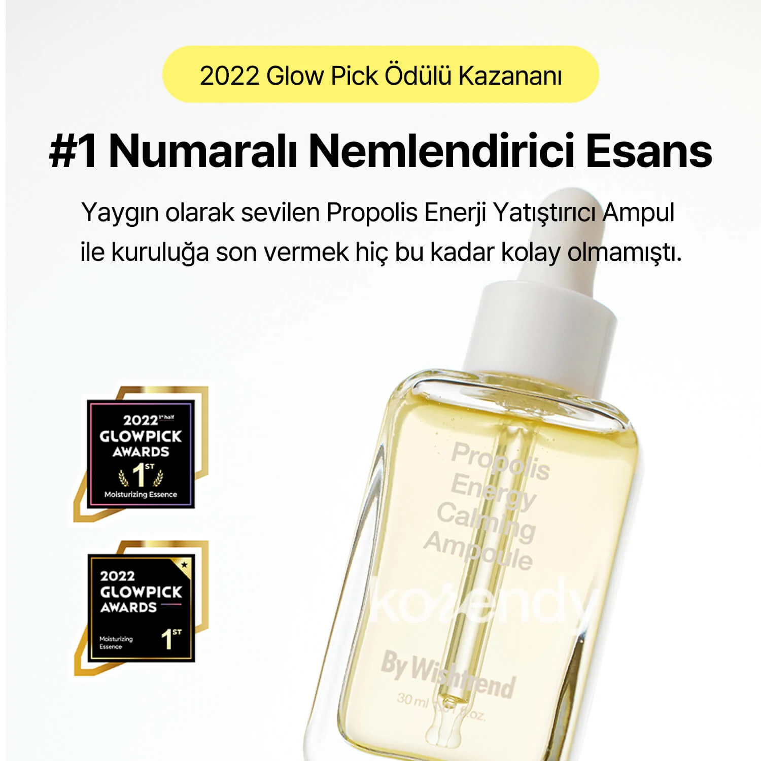 By Wishtrend - Propolis Energy Calming Ampoule (Cilt Bariyeri Güçlendirici %15 Propolis Ampülü) - Image 5