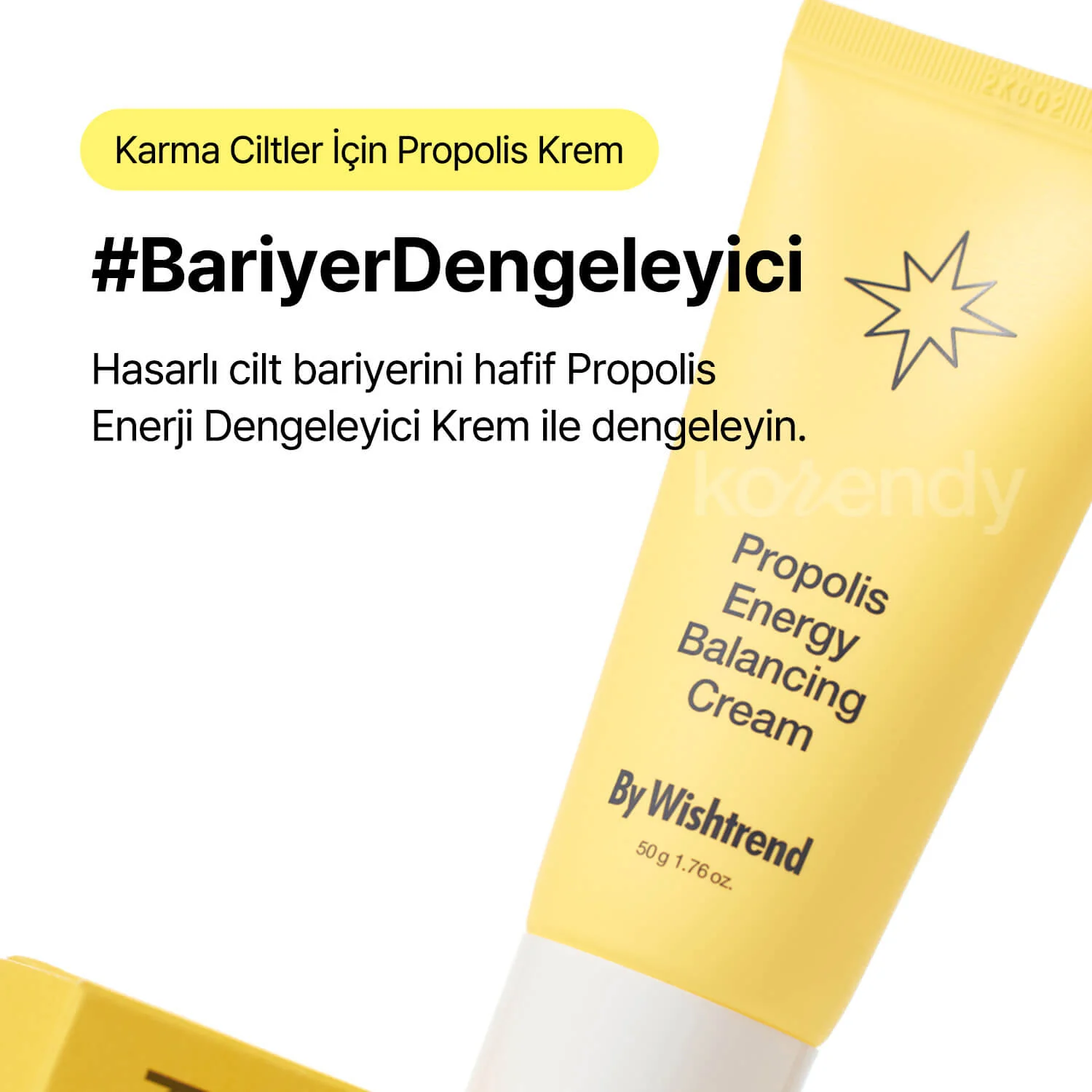 By Wishtrend - Propolis Energy Balancing Cream 50ml - Image 3