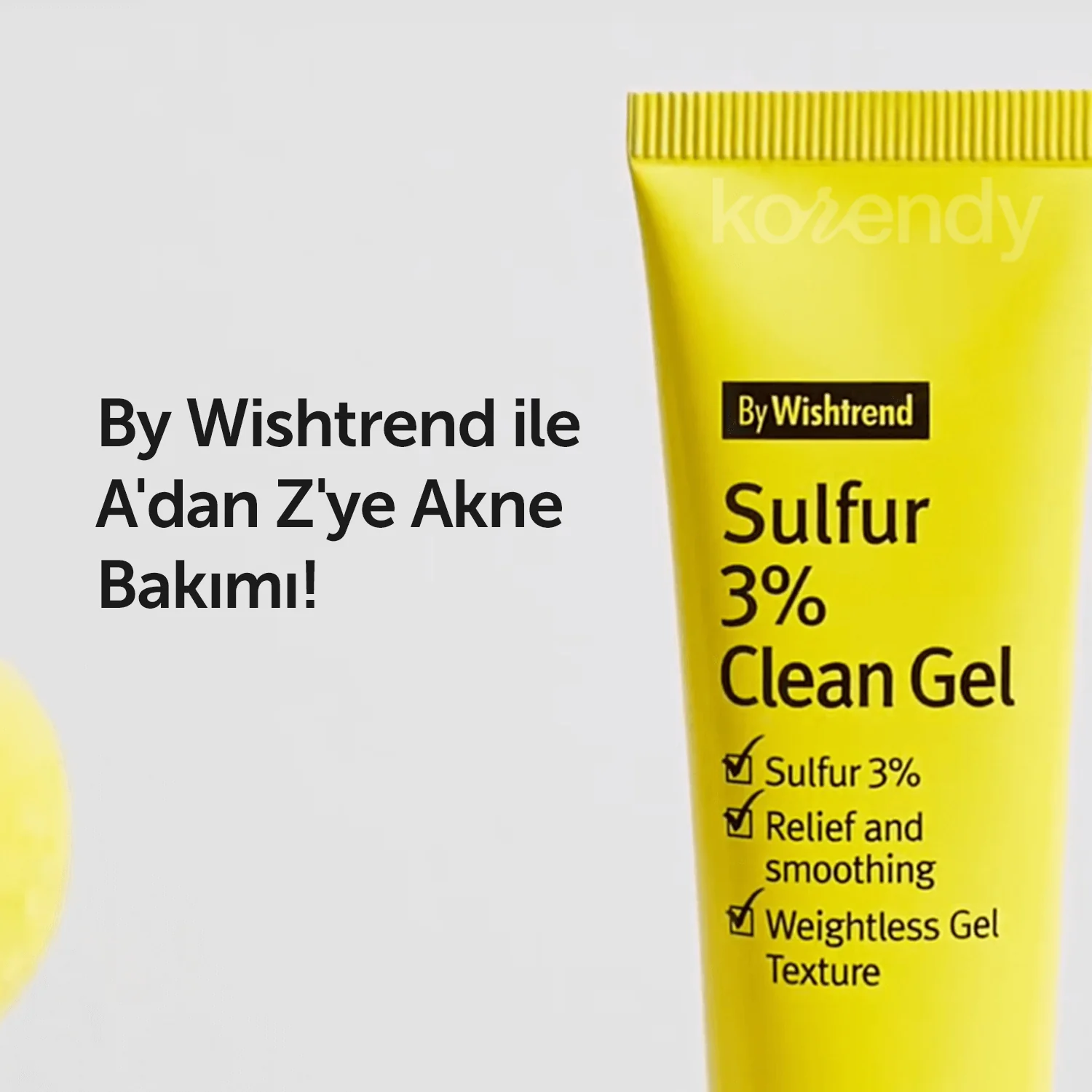By Wishtrend - Sulfur 3% Clean Gel (Sivilce Kremi) - Image 10