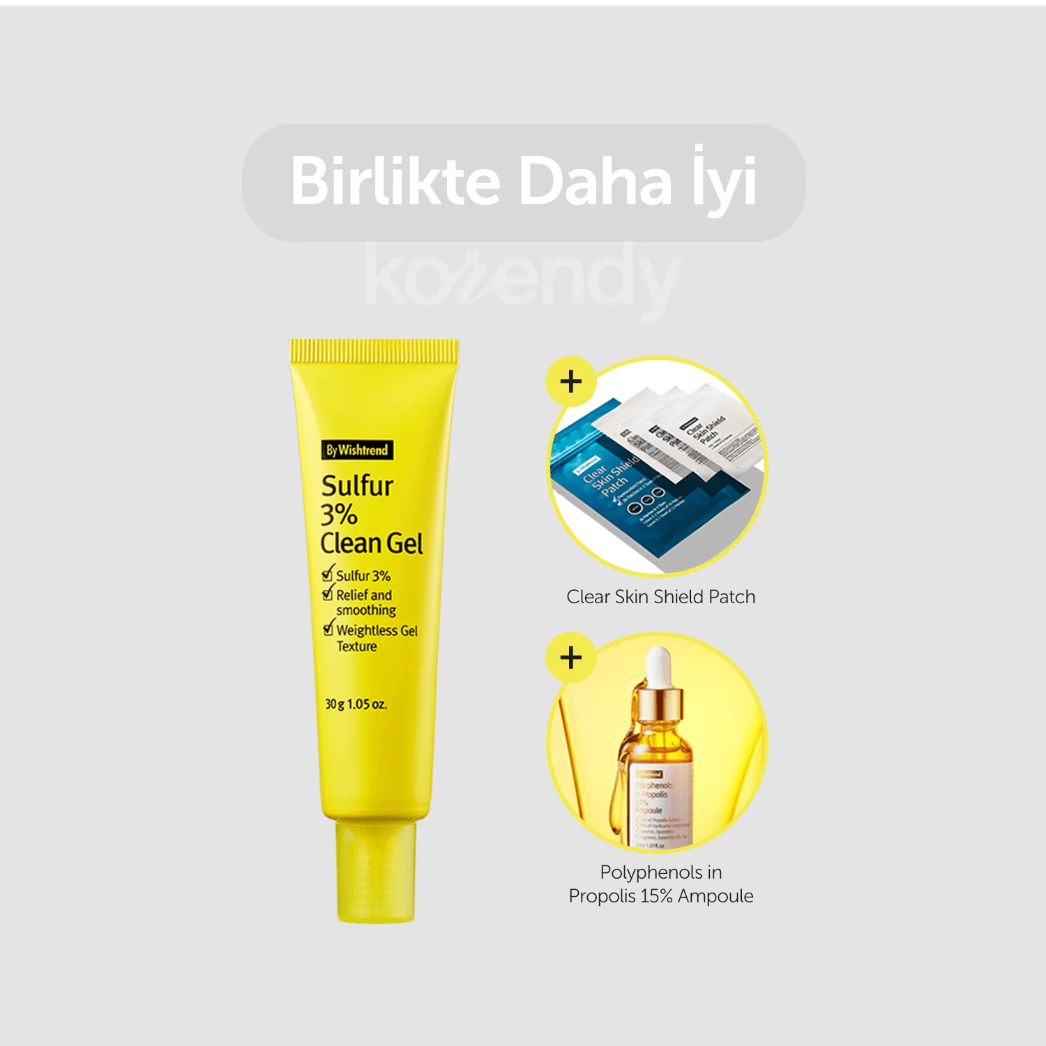 By Wishtrend - Sulfur 3% Clean Gel (Sivilce Kremi) - Image 15