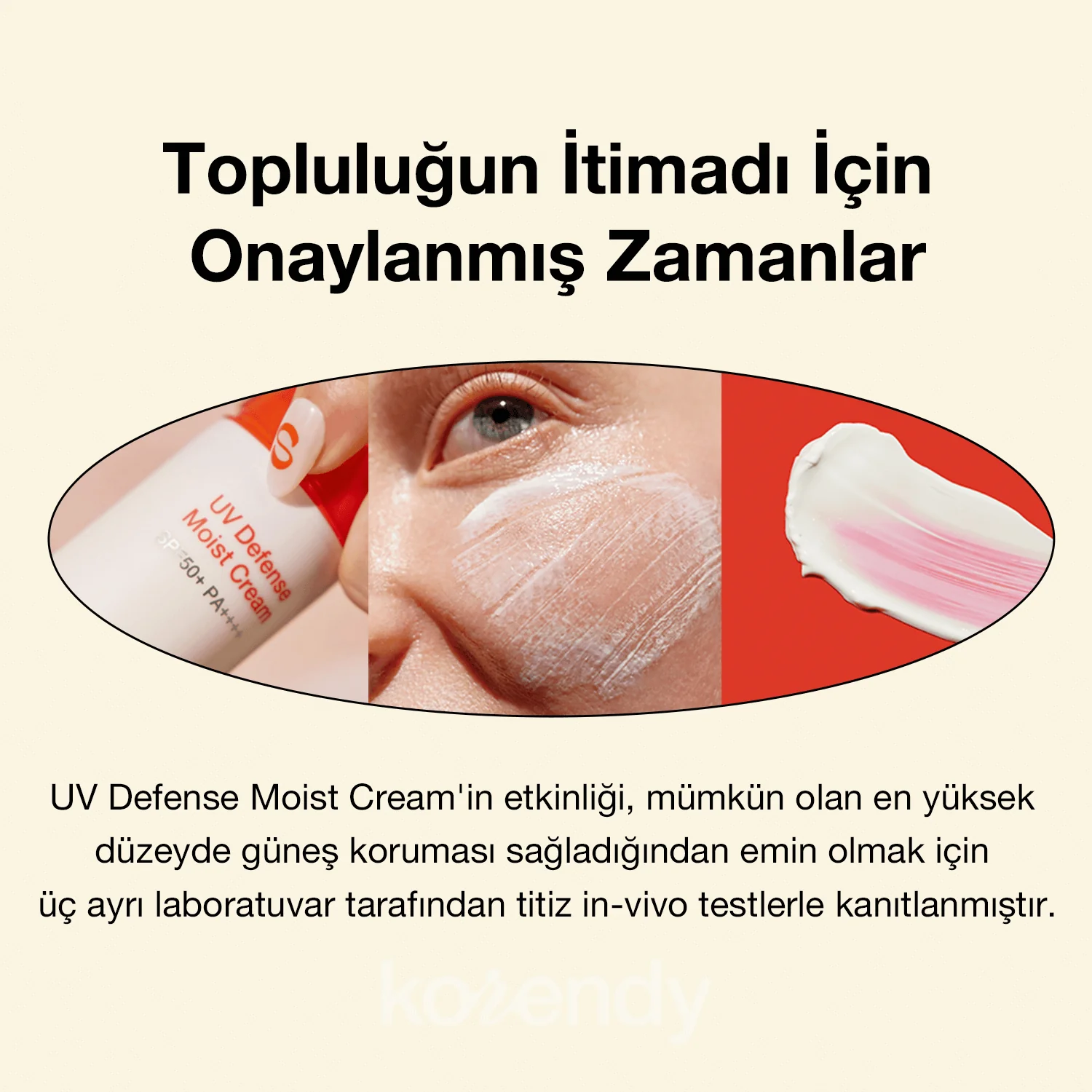 By Wishtrend - UV Defense Moist Cream SPF 50+ PA++++ (Su Bazlı Yüksek Korumalı Güneş Kremi) 50gr - Image 6