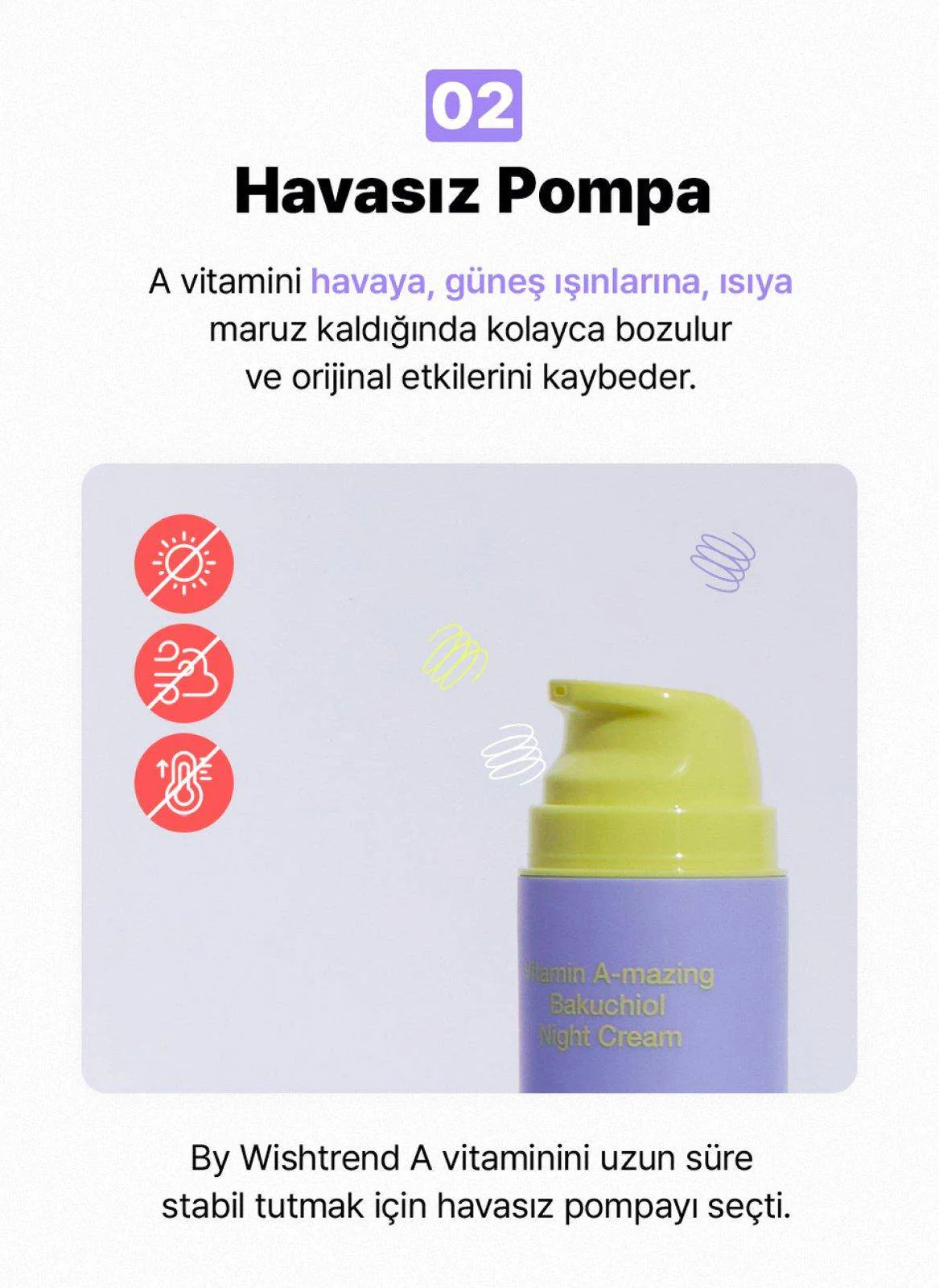 By Wishtrend - Vitamin A-mazing Bakuchiol Night Cream (%0.03 Retinal Gece Kremi) - Image 8