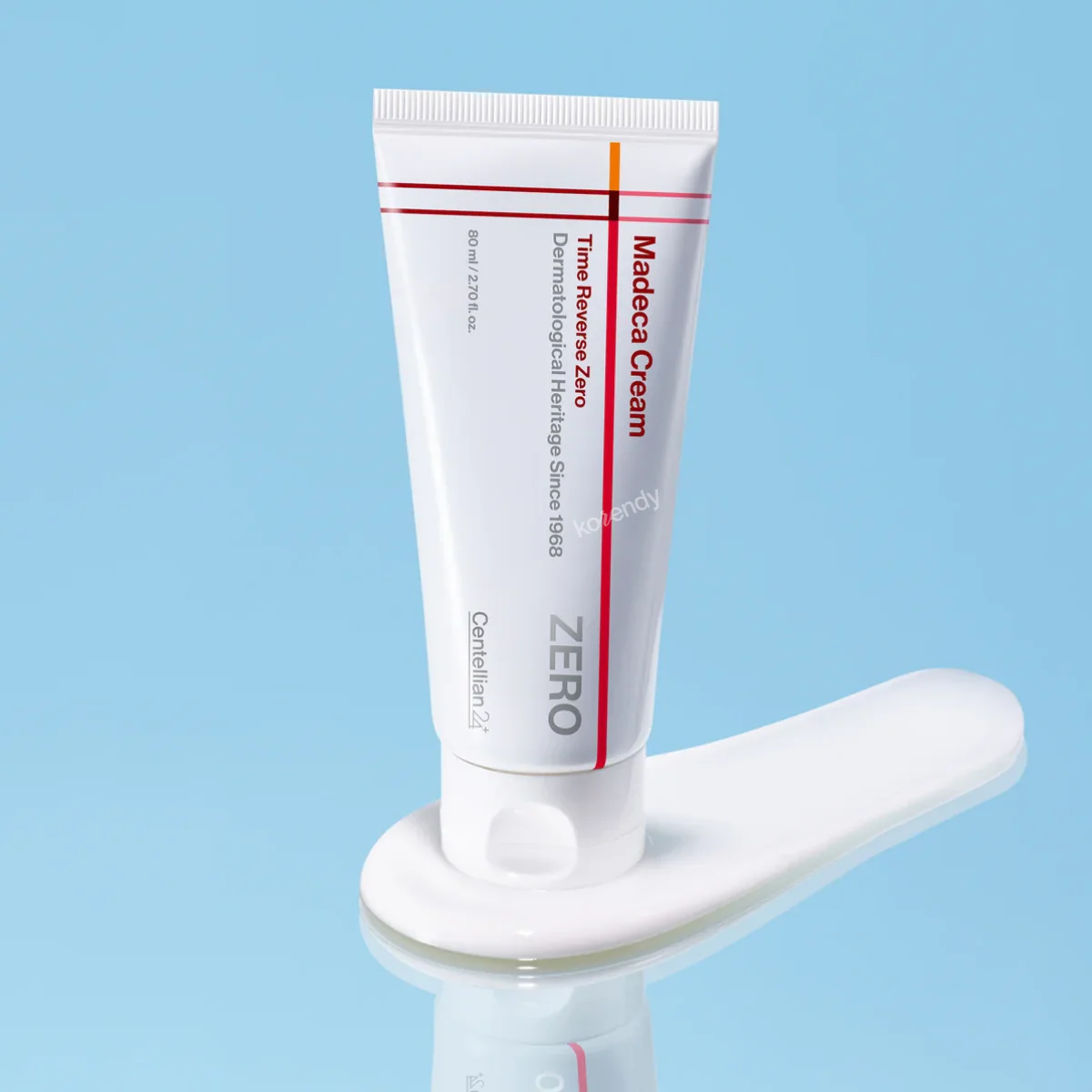 Centellian24 - Madeca Cream Time Reverse Zero (Erken Yaşlanma ve Fazla Isı Karşıtı Blue Active-TECA™ & Seramidli Hafif Dokulu Krem) 80ml - Image 2