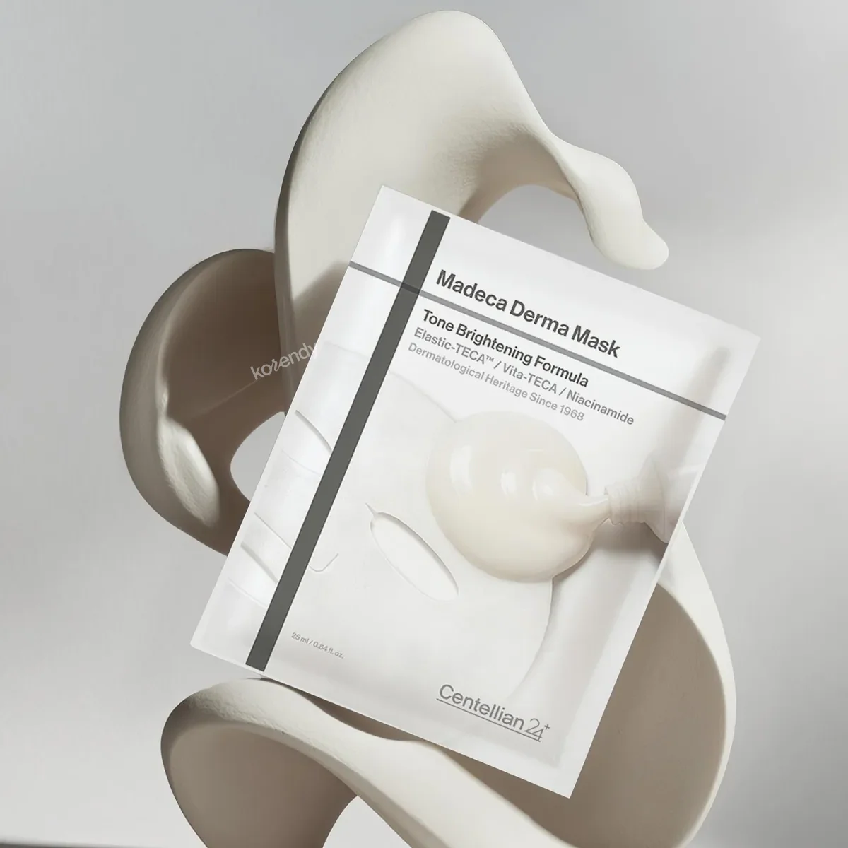 Centellian24 - Madeca Derma Mask Tone Brightening Formula (Sıkılık Koruyucu ve Aydınlatıcı TECA & Glutatyonlu Bakım Maskesi) 25ml x 10'lu - Image 3