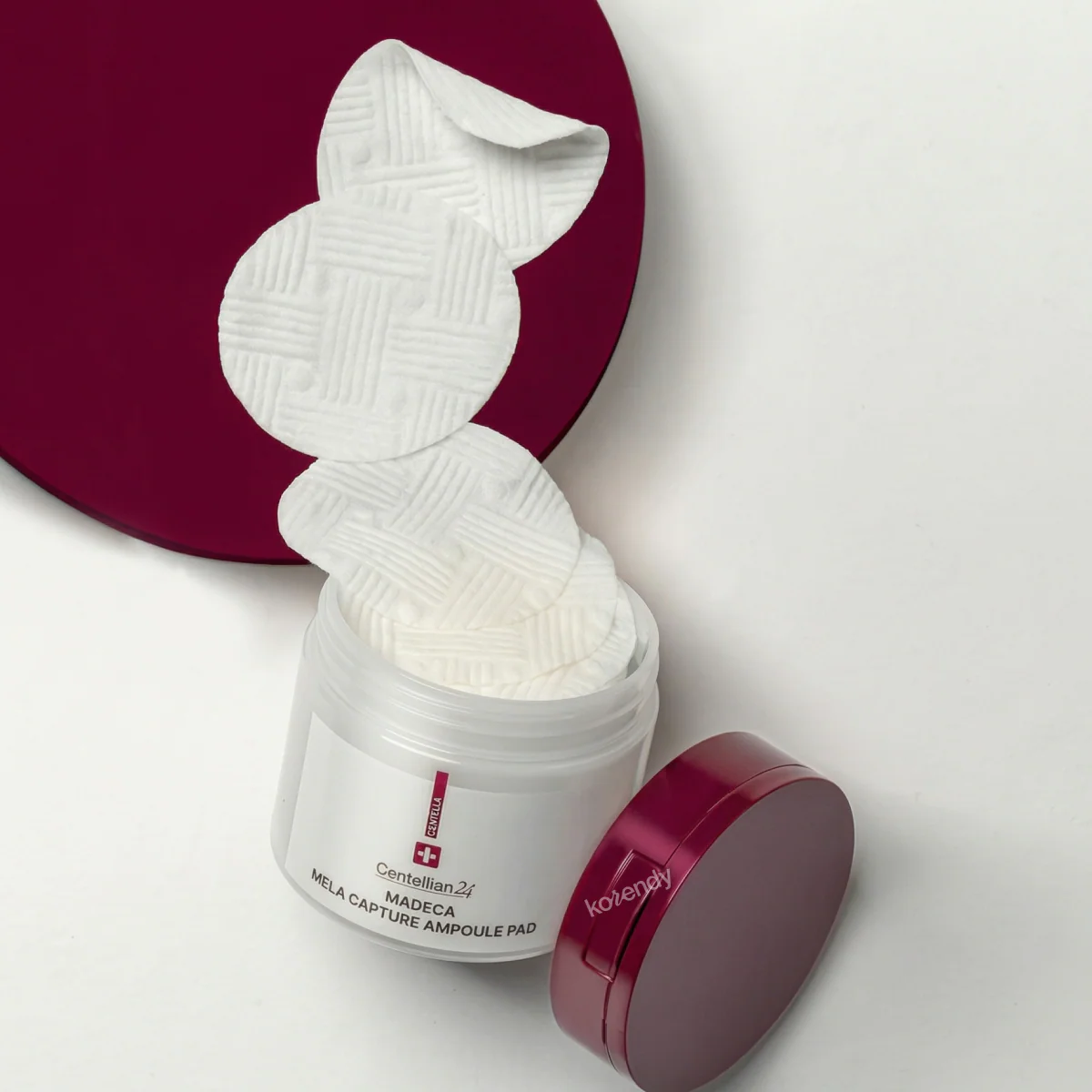 Centellian24 - Madeca Mela Capture Ampoule Pad (Parlatıcı ve Pürüzsüzlük Koruyucu 3X Mela & TECA İçeren Ampul Ped) 165ml - Image 3
