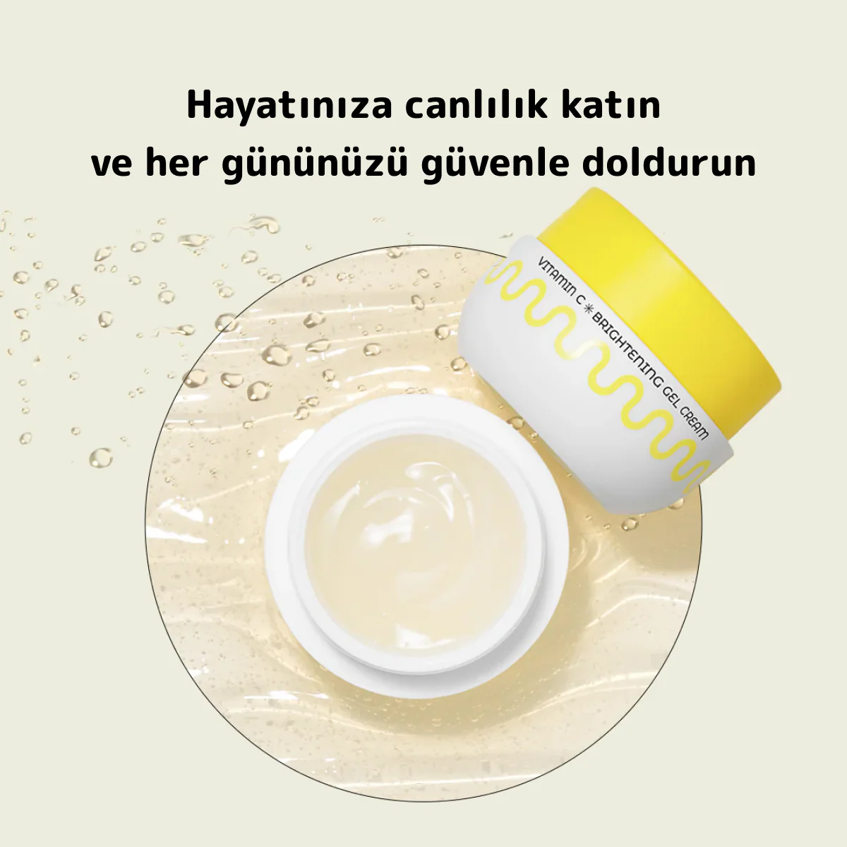 Commonlabs - Vitamin C Brightening Gel Cream (C Vitaminli ve Meyve Özlü Akışkan Jel Krem) 50gr (%60 İndirimli) - Image 4