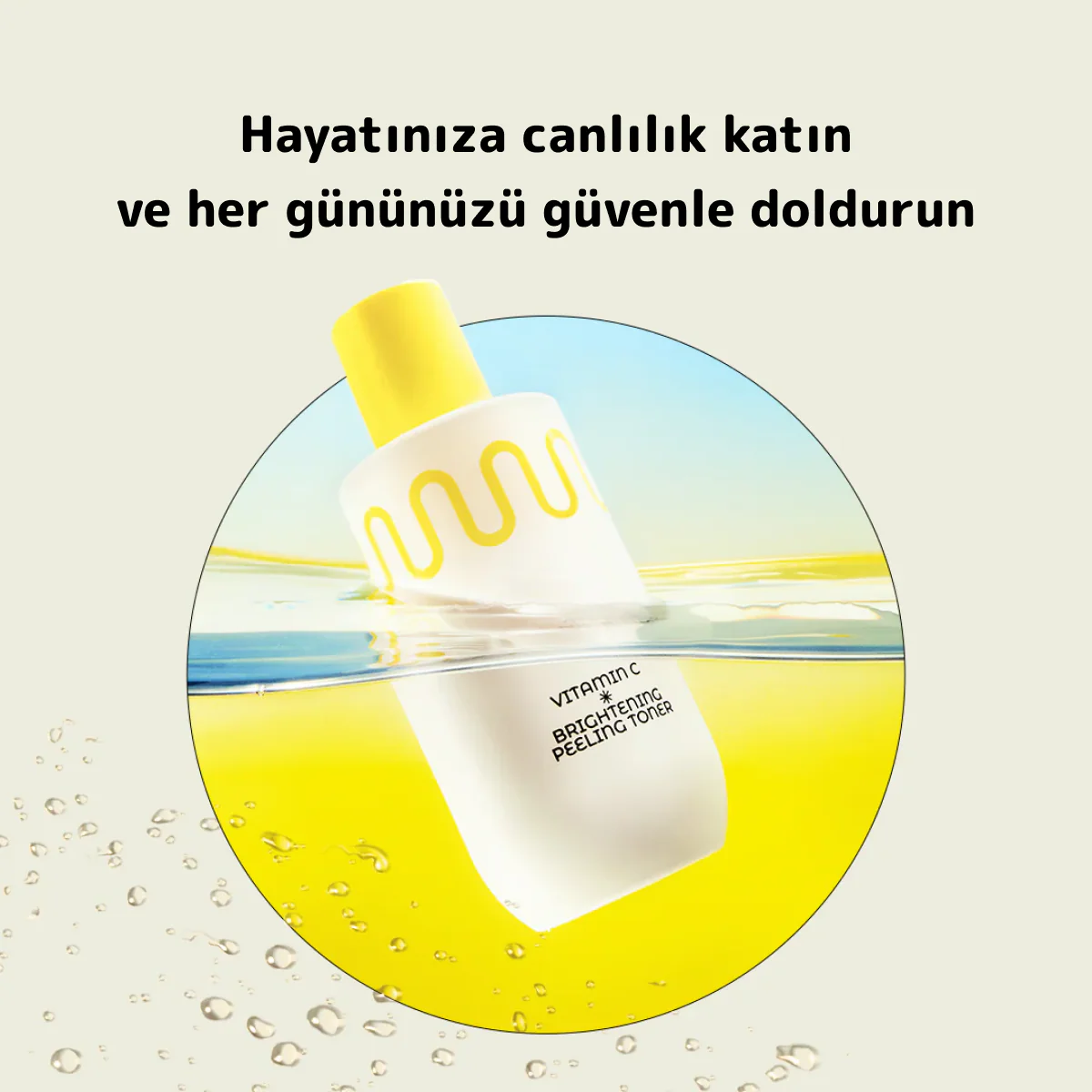 Commonlabs - Vitamin C Brightening Peeling Toner (C Vitaminli ve Meyve Özlü Peeling Tonik) 200ml