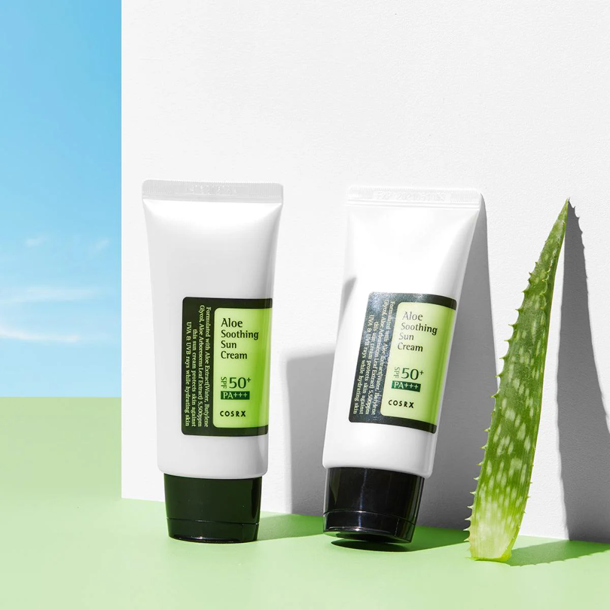 Cosrx - Aloe Soothing Sun Cream SPF50 Pa+++ (Aloe Veralı Hibrit Güneş Koruyucu) 50ml - Image 3