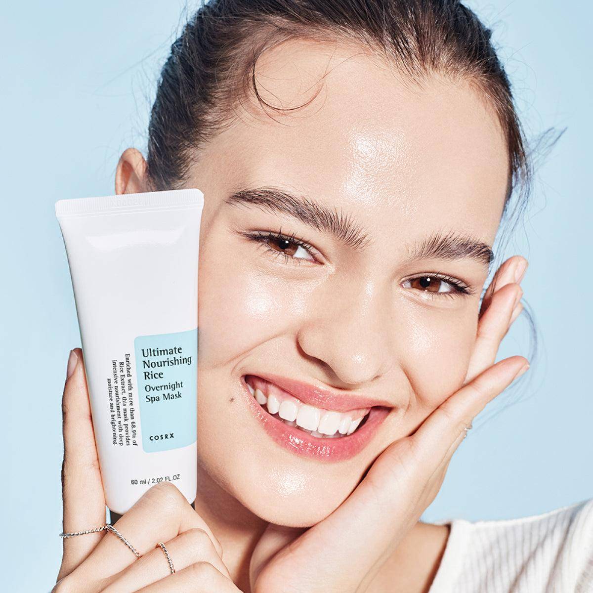Cosrx - Ultimate Nourishing Rice Overnight Spa Mask 60ml - Image 4