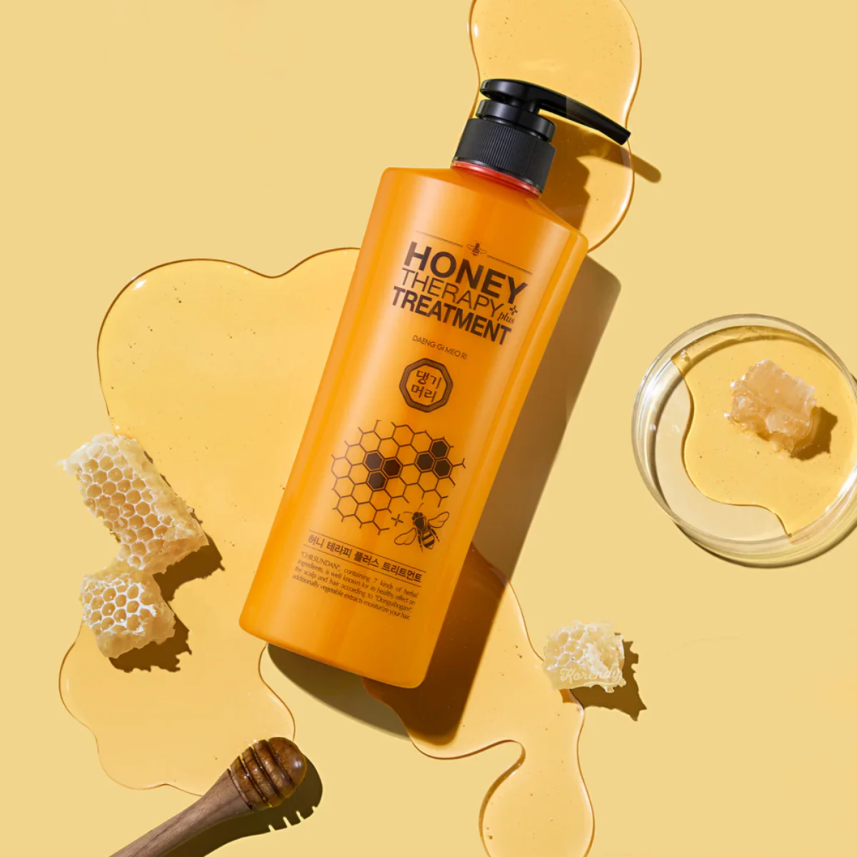 Daeng Gi Meo Ri - Professional Honey Therapy Plus Treatment (Parlatıcı ve Dolaşma Önleyici Ballı Saç Kremi) 500ml - Image 3