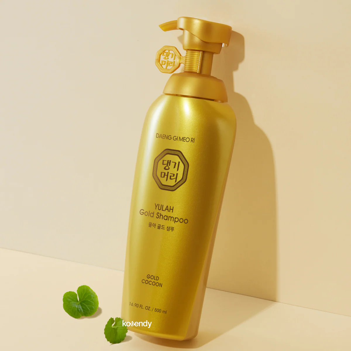 Daeng Gi Meo Ri - Yulah Gold Shampoo (Parlaklık ve Canlılık Verici Besleyici Altın İpekböceği Kozası Özlü Şampuan) 500ml - Image 3