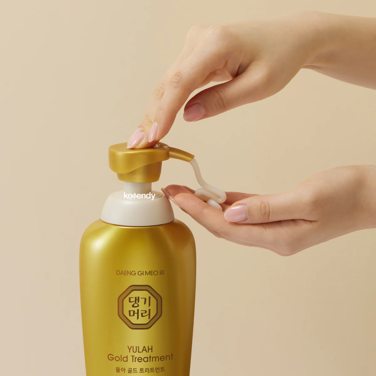Daeng Gi Meo Ri - Yulah Gold Treatment (Parlaklık ve Canlılık Verici Besleyici Altın İpekböceği Kozası Özlü Saç Bakım Kremi) 500ml - Image 2