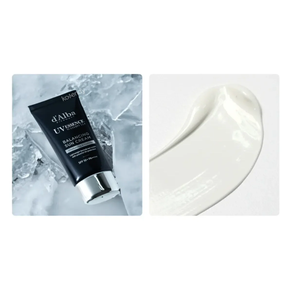 d'Alba - Waterfull Balancing Sun Cream (Sebum Dengeleyici ve Serinletici Beyaz Trüflü Güneş Kremi) 50ml - Image 2