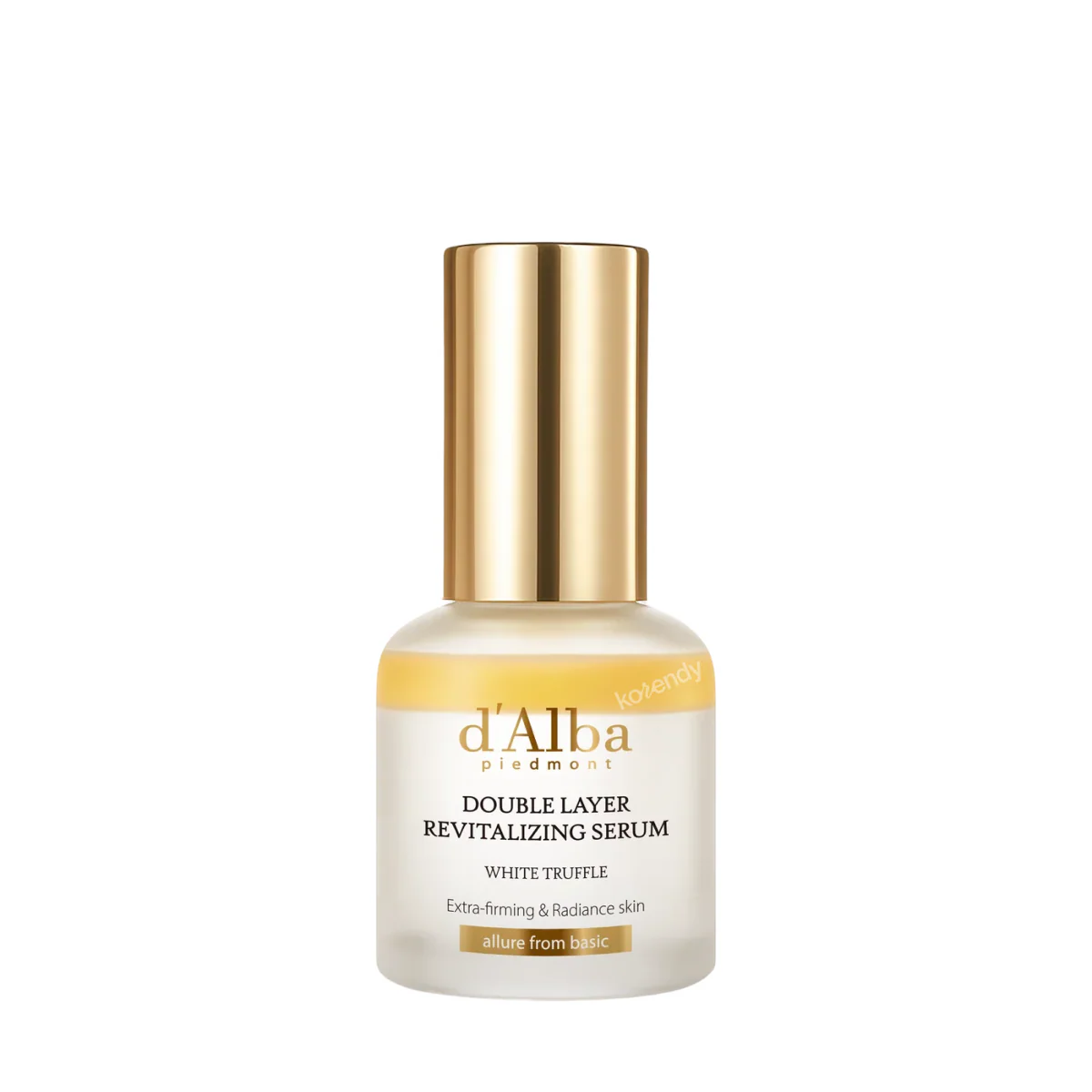 d'Alba - White Truffle Double Layer Revitalizing Serum (Çift Fazlı Yoğun Nem Verici ve Sıkılık Koruyucu Beyaz Trüf Mantarlı Serum) 30ml