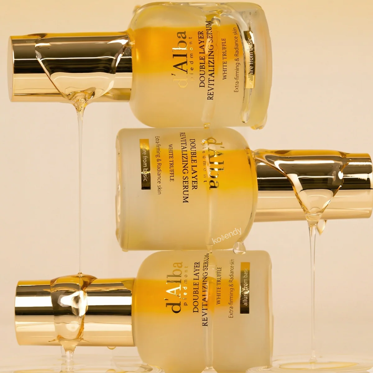 d'Alba - White Truffle Double Layer Revitalizing Serum (Çift Fazlı Yoğun Nem Verici ve Sıkılık Koruyucu Beyaz Trüf Mantarlı Serum) 30ml - Image 3