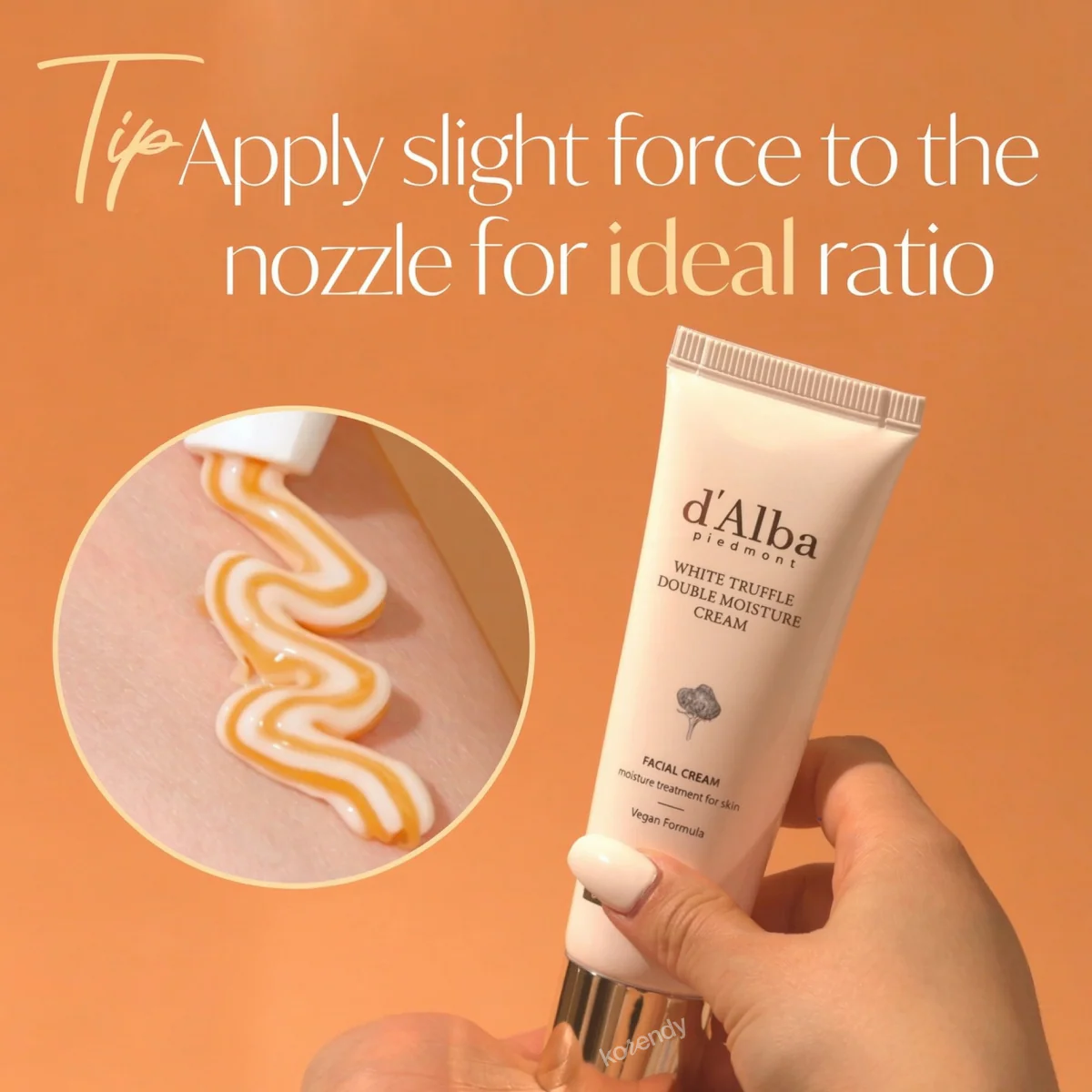 d'Alba - White Truffle Double Moisture Cream (2'si 1 Arada Yoğun Nem Verici ve Sıkılık Koruyucu Beyaz Trüf & Kolajenli Bakım Kremi) 60ml - Image 2