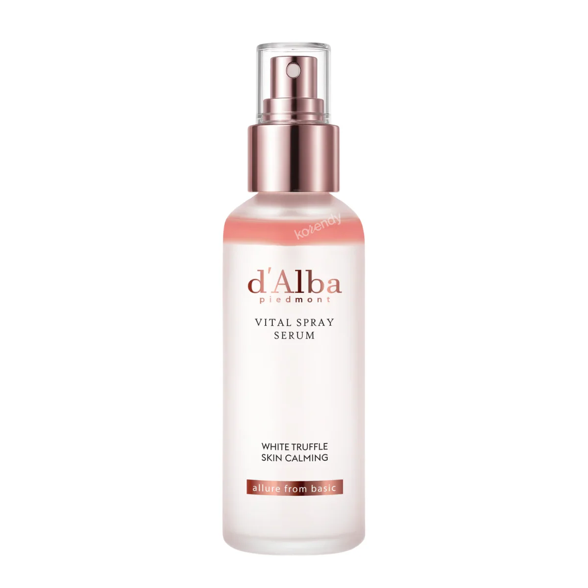 d'Alba - White Truffle Vital Spray Serum (Çift Fazlı Ferahlatıcı Beyaz Trüf & Kırmızı Çiçek Sprey Serumu) 100ml